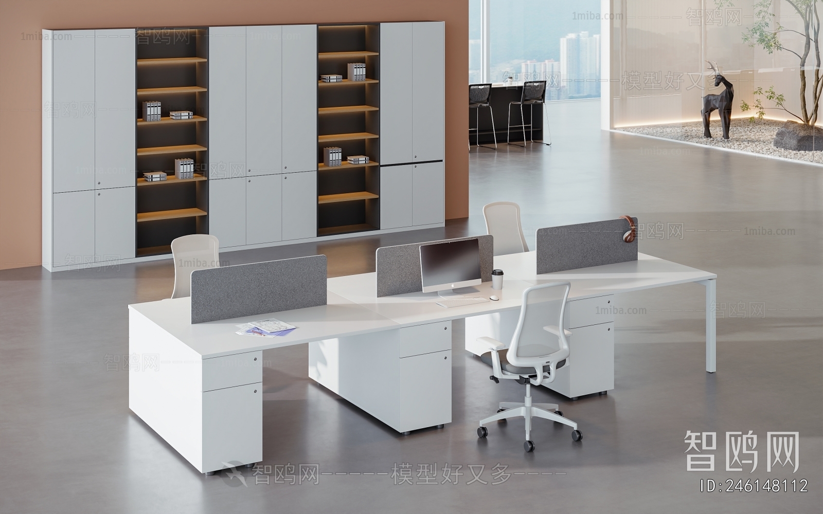 Modern Office Desk And Chair