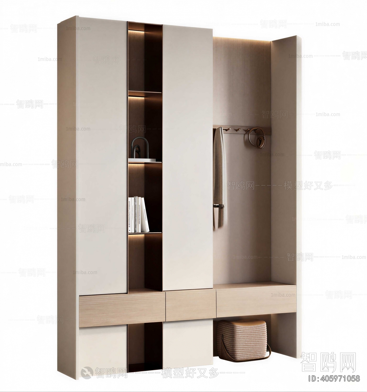 Modern Shoe Cabinet