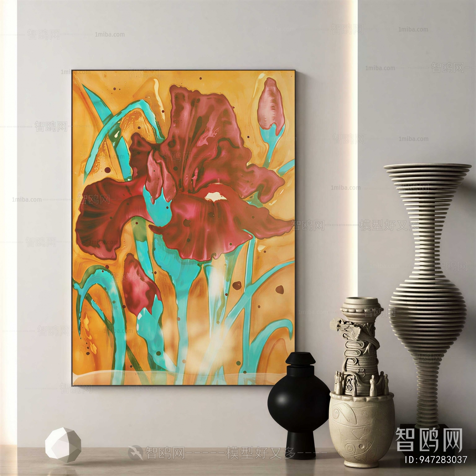 Wabi-sabi Style Painting