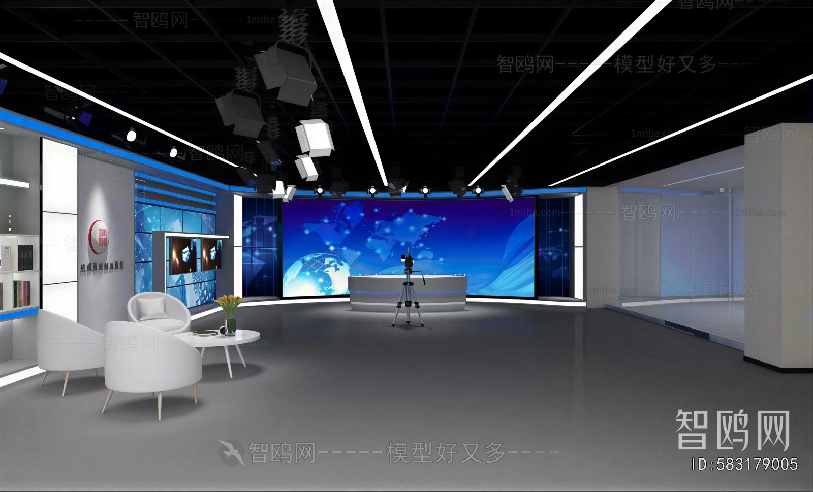 Modern Studio/Recording Studio/Live Room