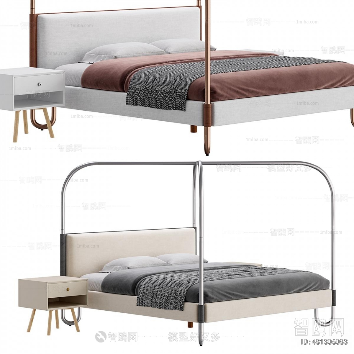 Modern Double Bed