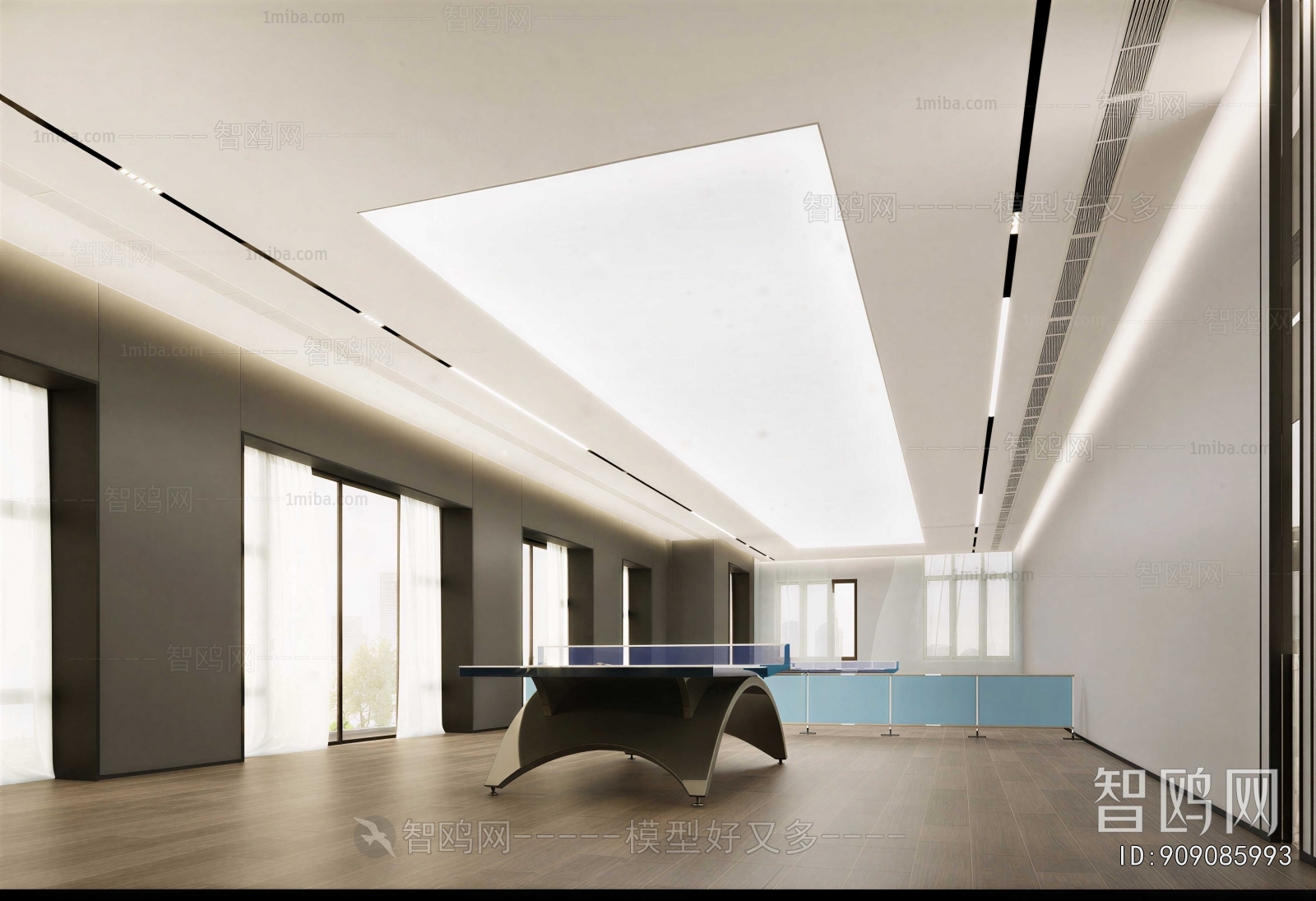 Modern Table Tennis Arena