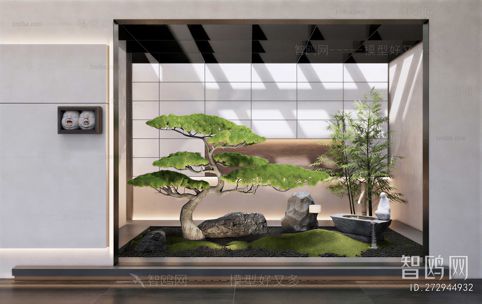 New Chinese Style Plant Landscaping