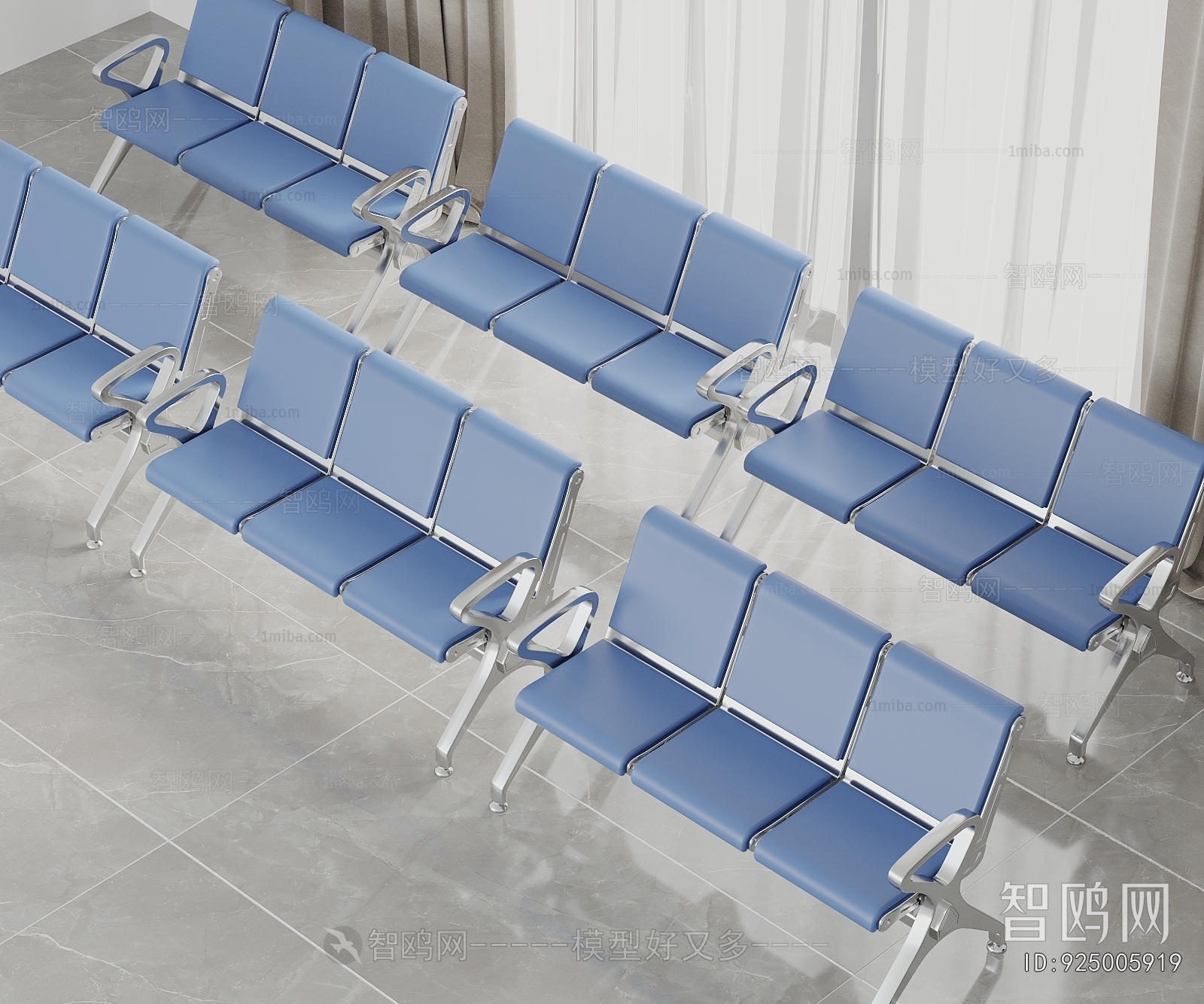 New Chinese Style Communal Chair