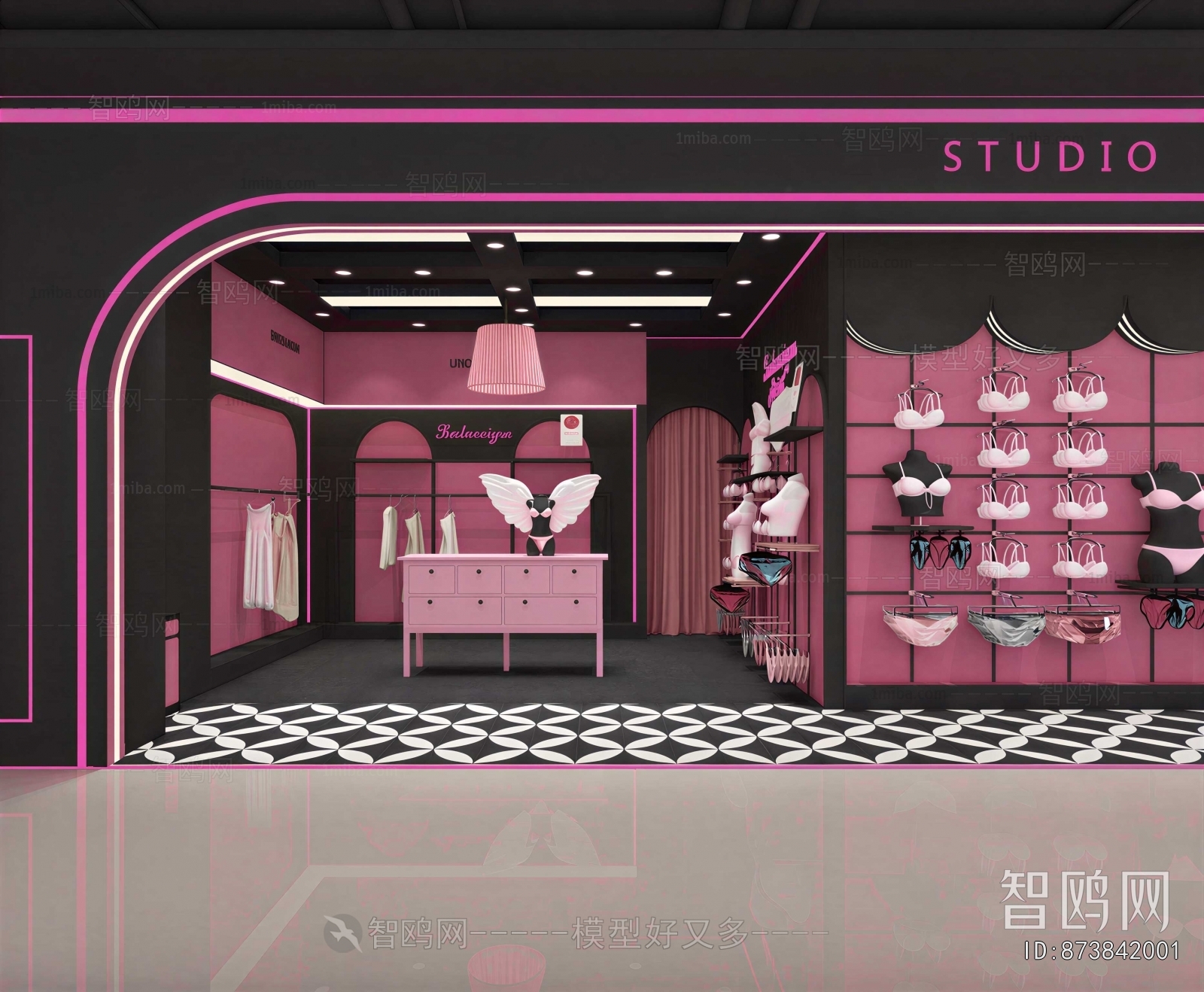 Modern Clothing Store