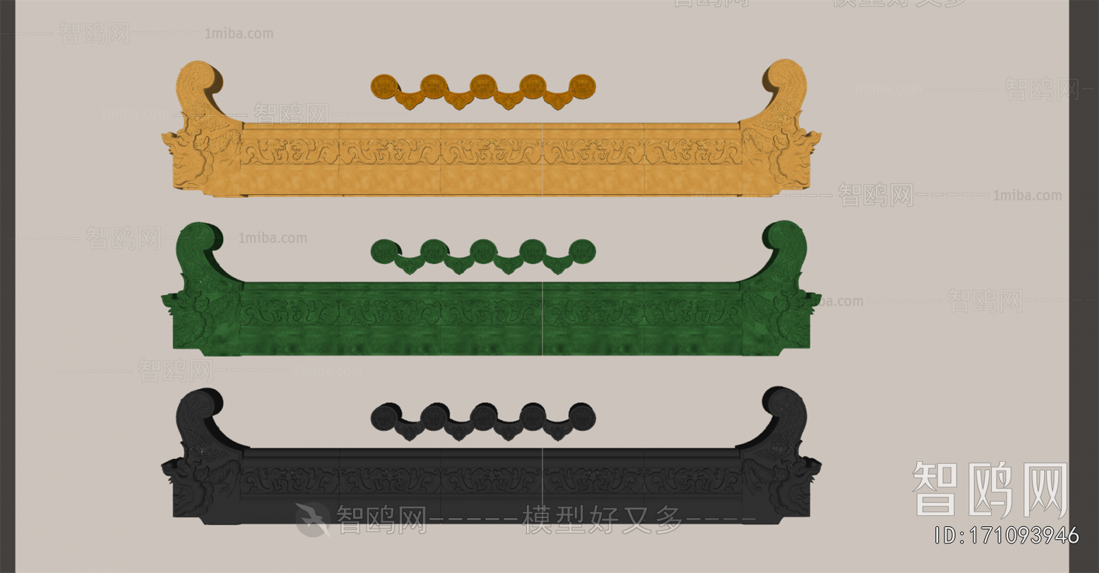 New Chinese Style Building Component