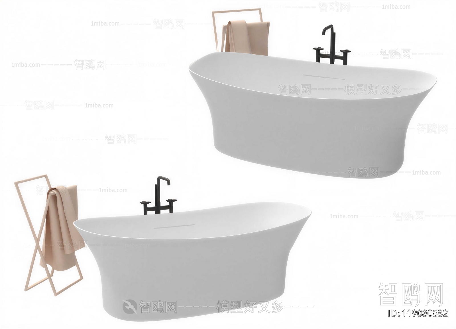 Modern Bathtub