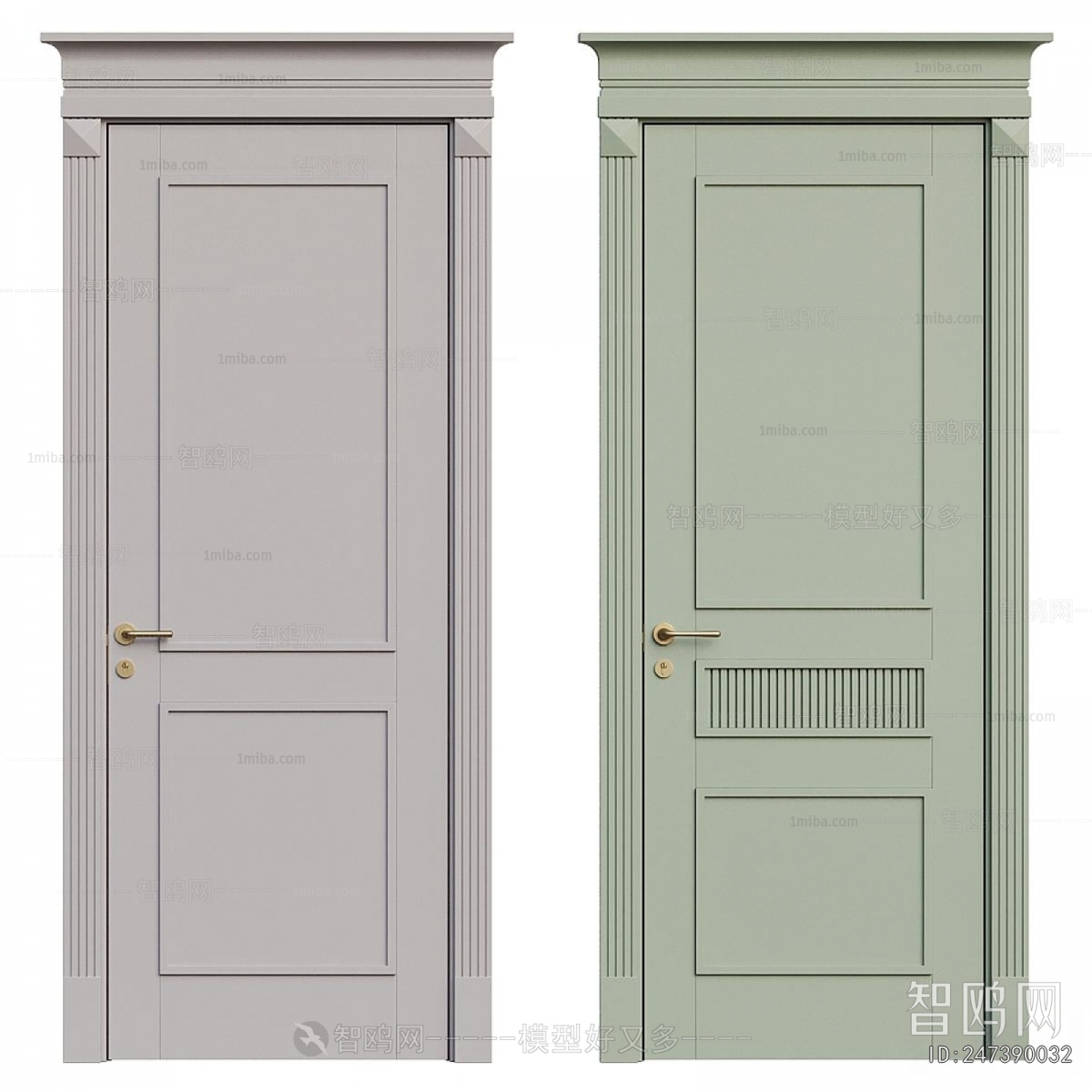Modern Single Door