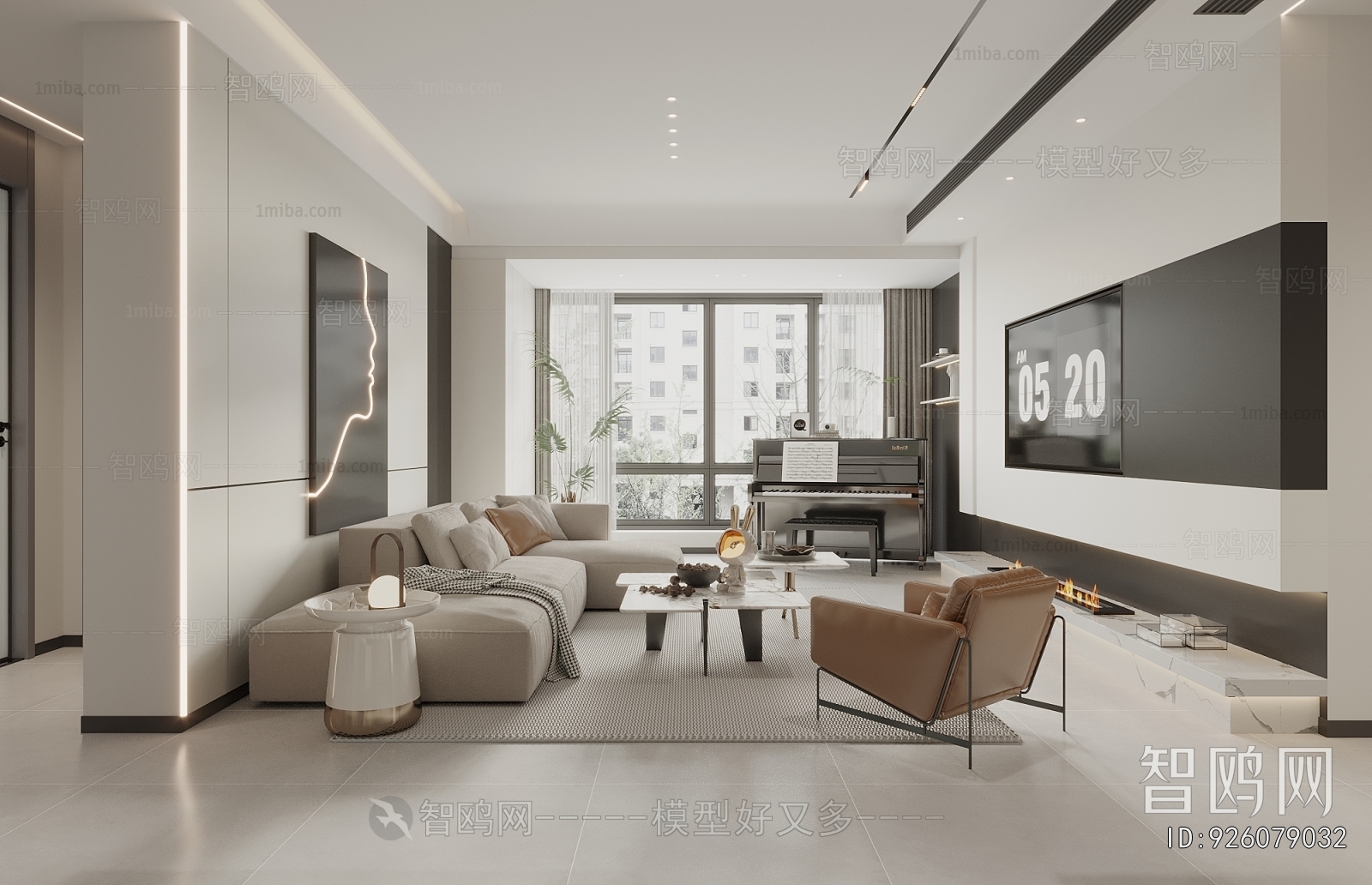 Modern A Living Room