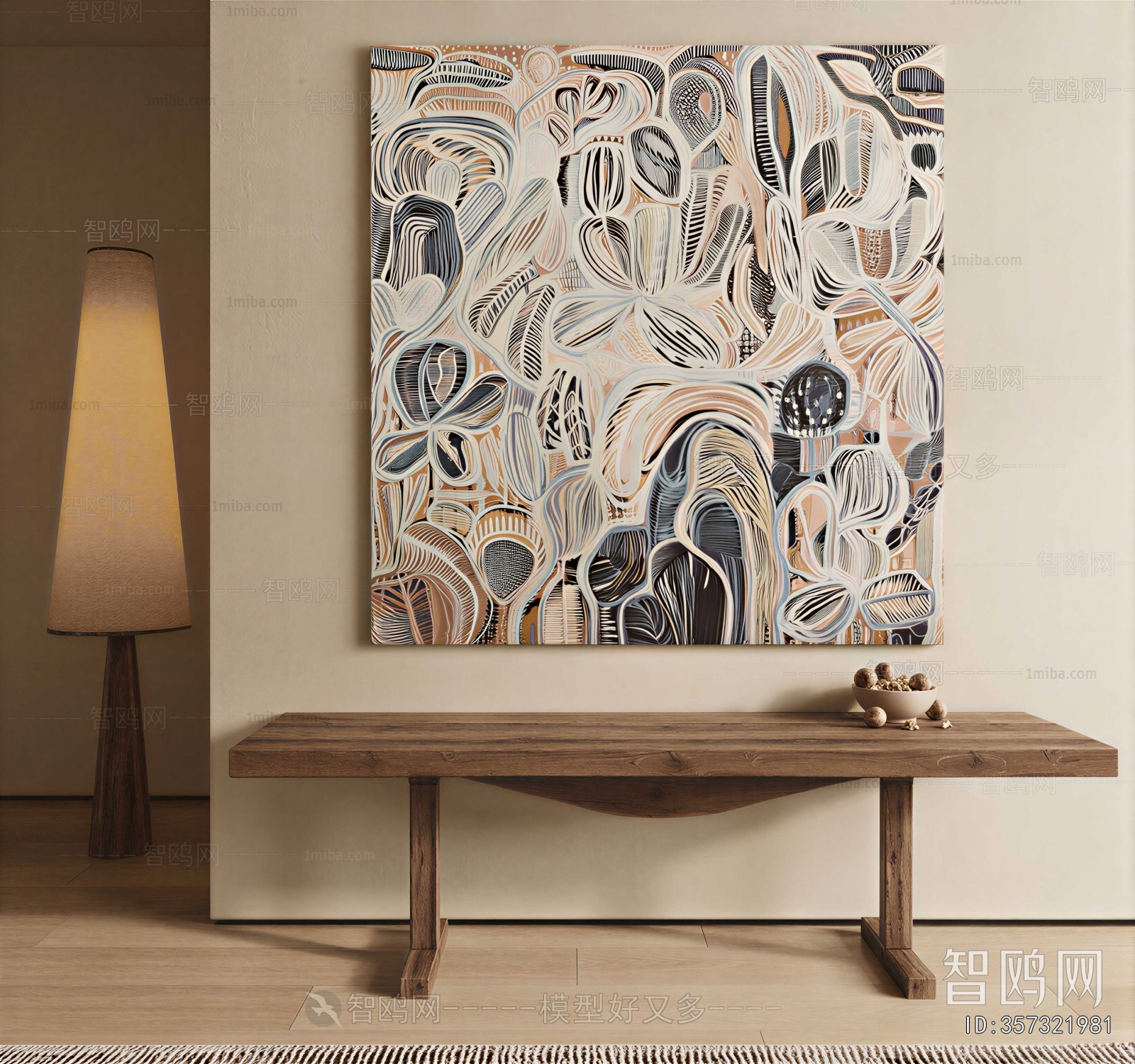 Wabi-sabi Style Painting