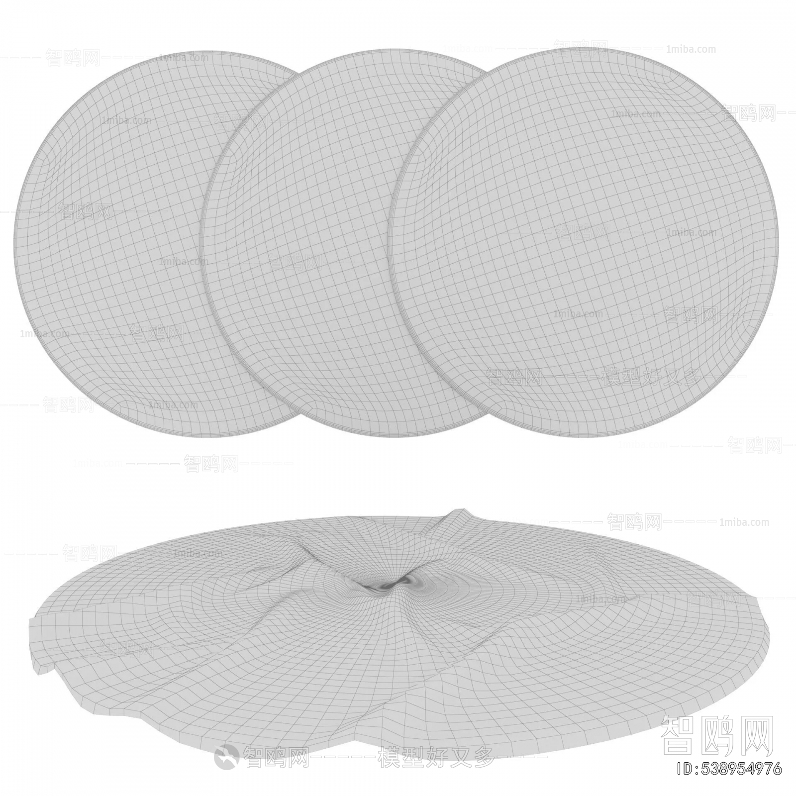French Style Circular Carpet