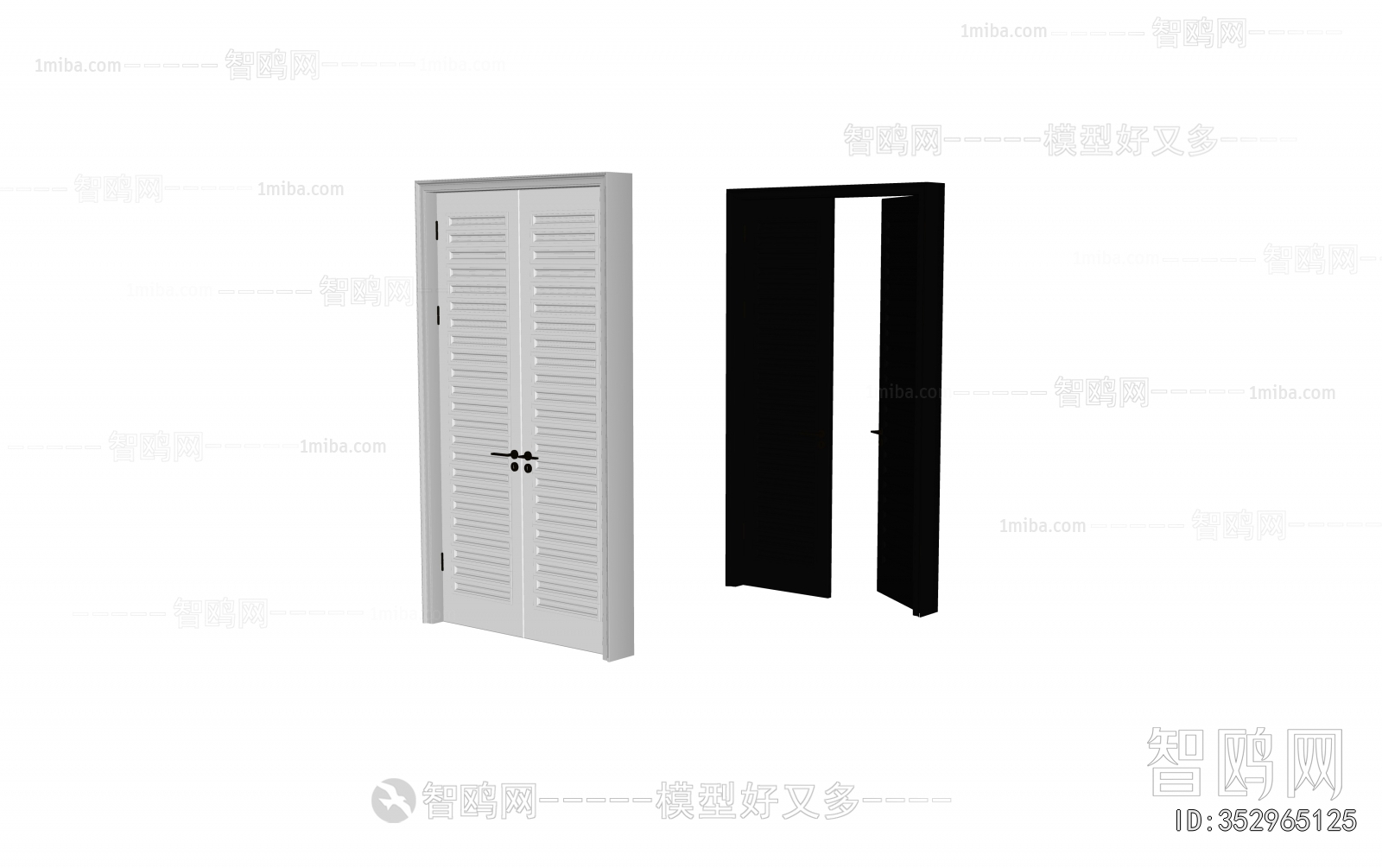 Modern Double Door