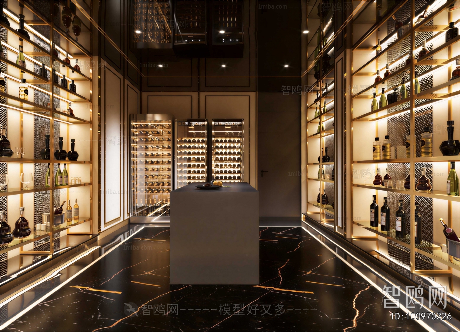 Modern Wine Cellar/Wine Tasting Room