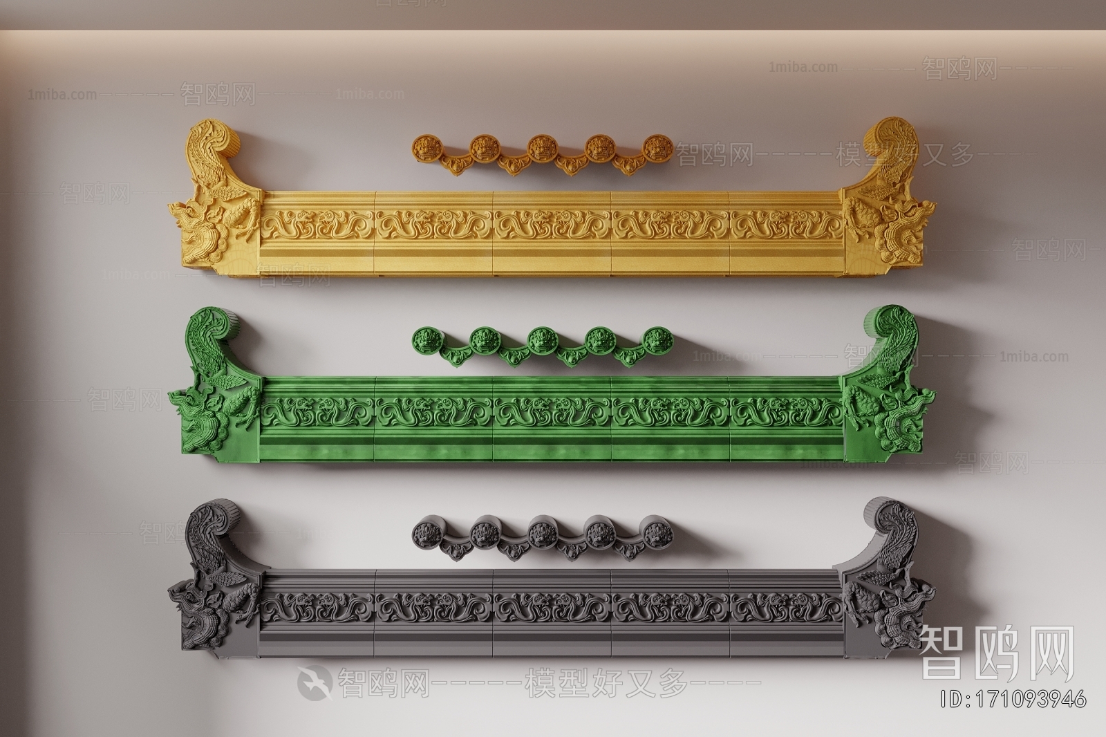 New Chinese Style Building Component