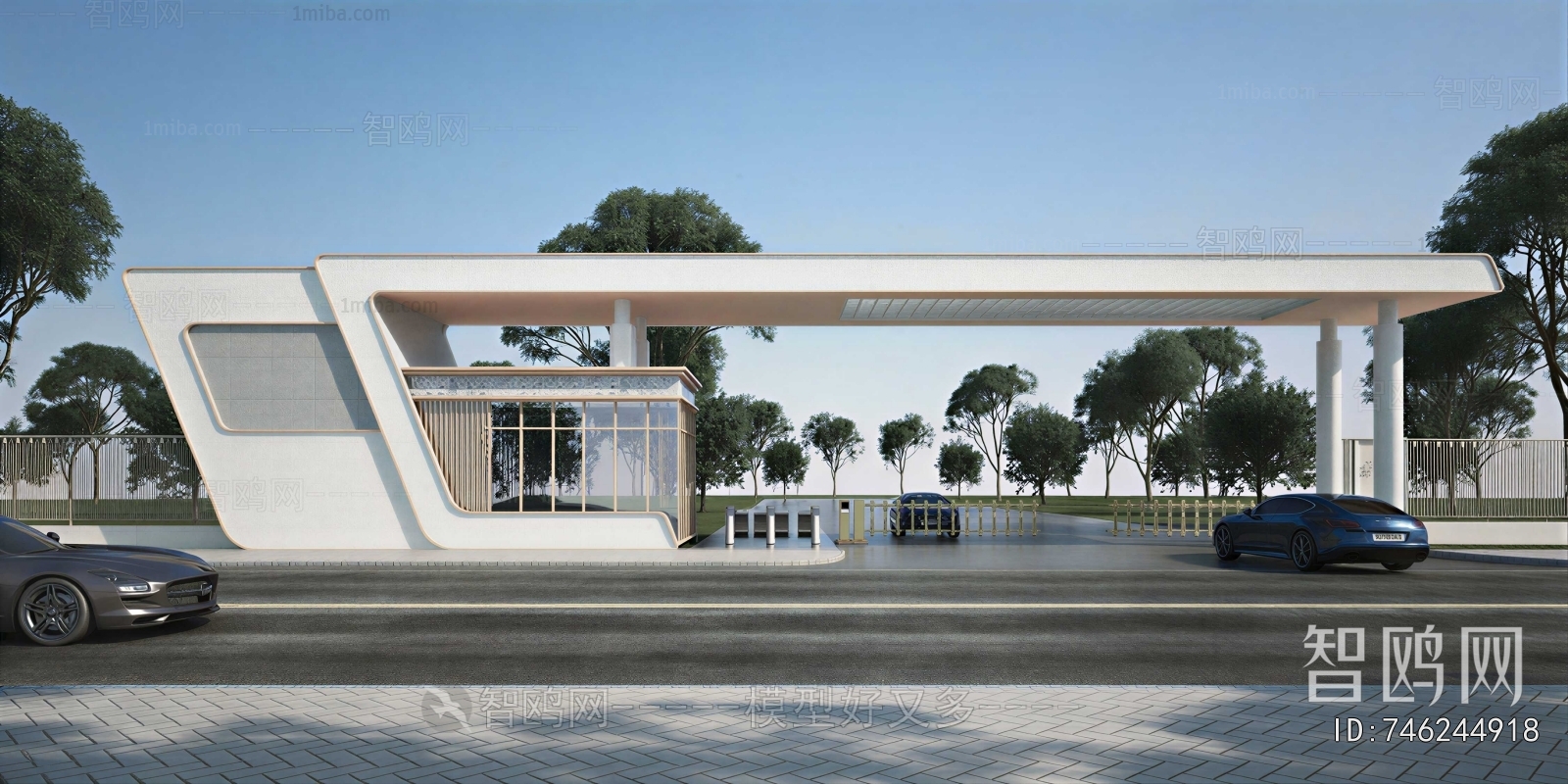 Modern Building Component