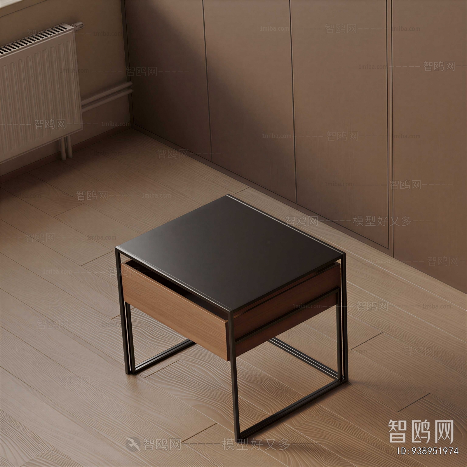 Modern Bedside Cupboard