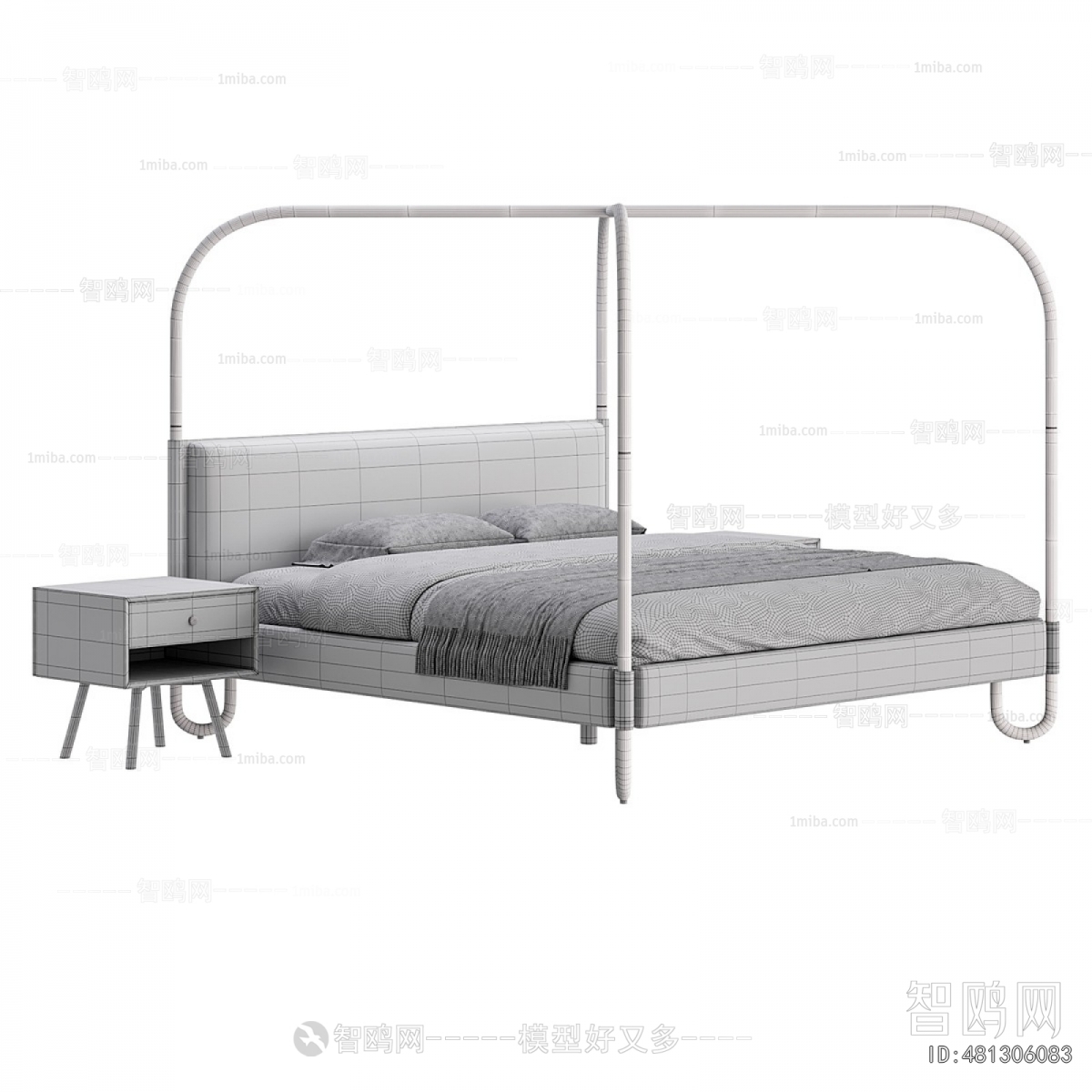 Modern Double Bed