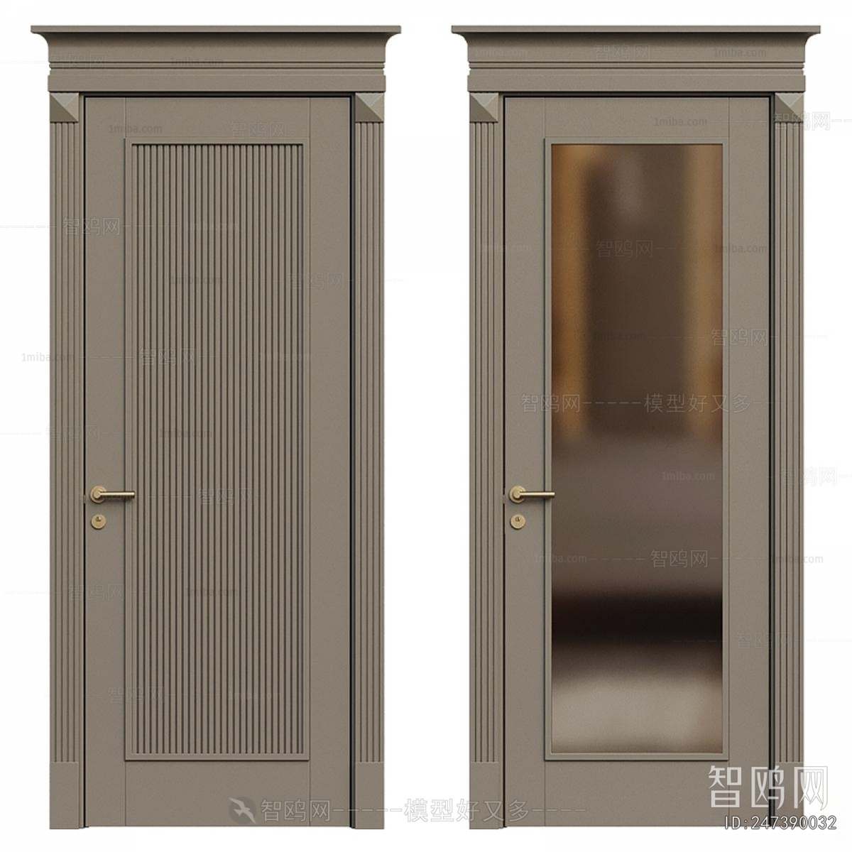 Modern Single Door
