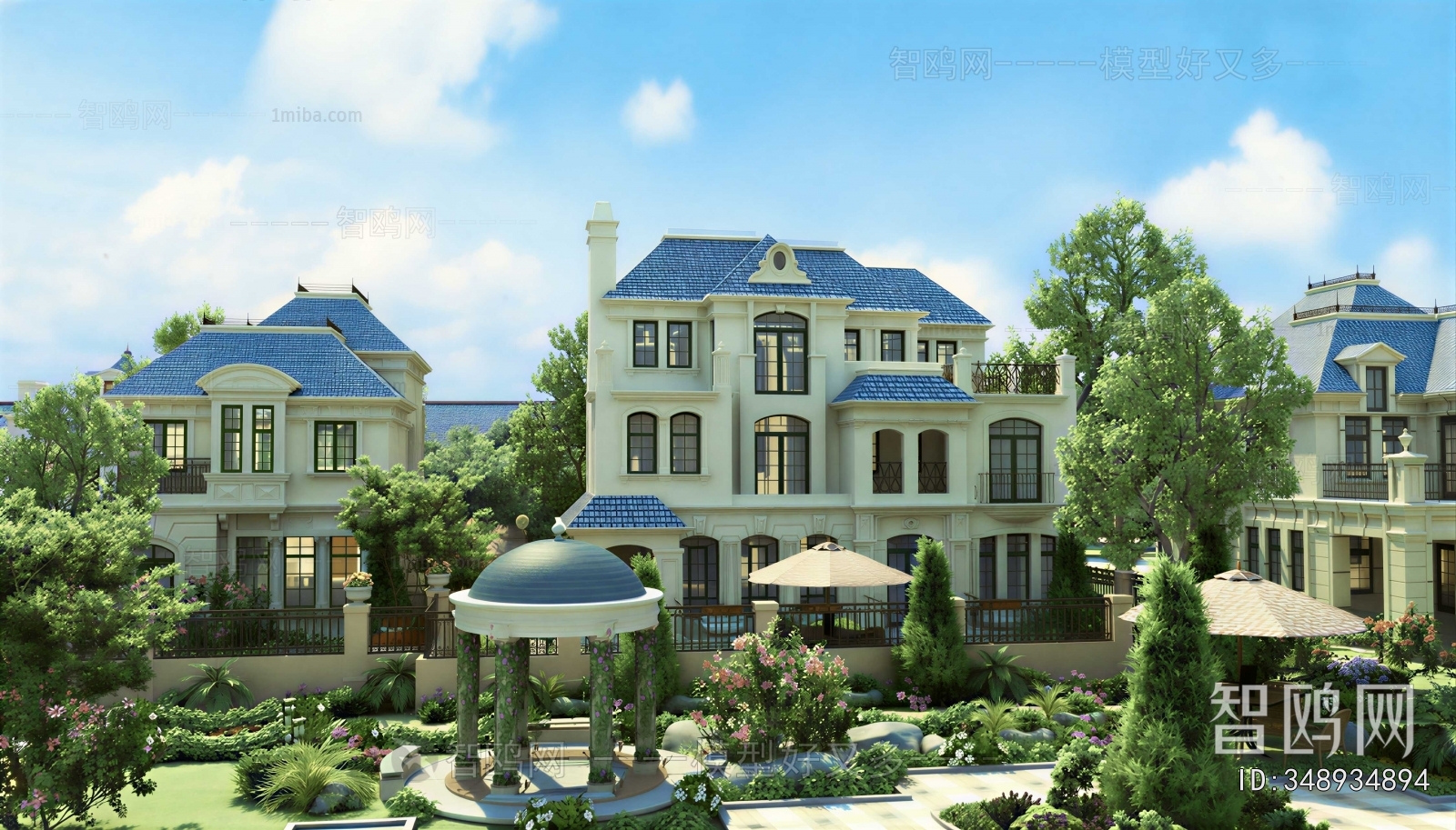 European Style Villa Appearance