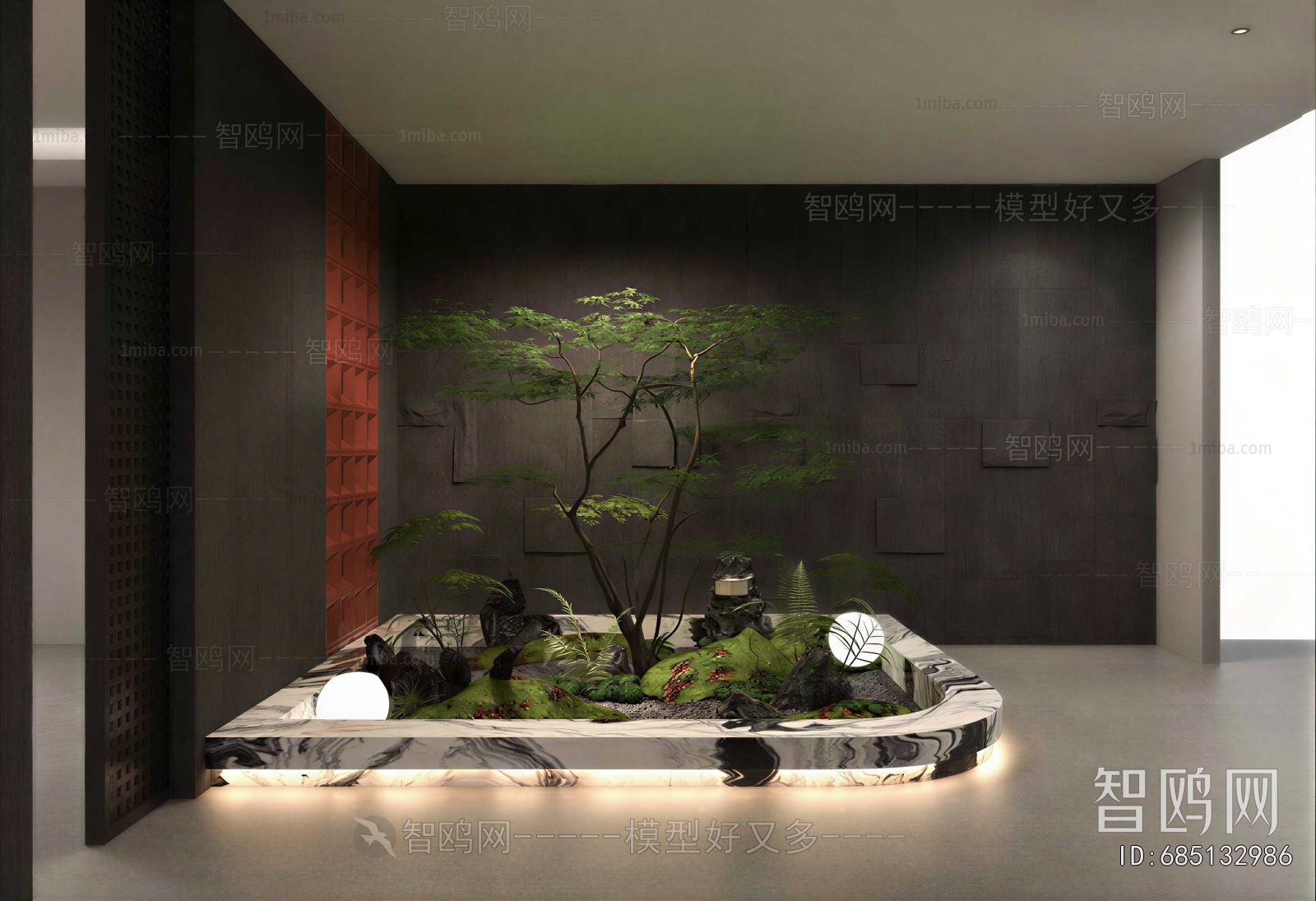 Modern Corridor/elevator Hall
