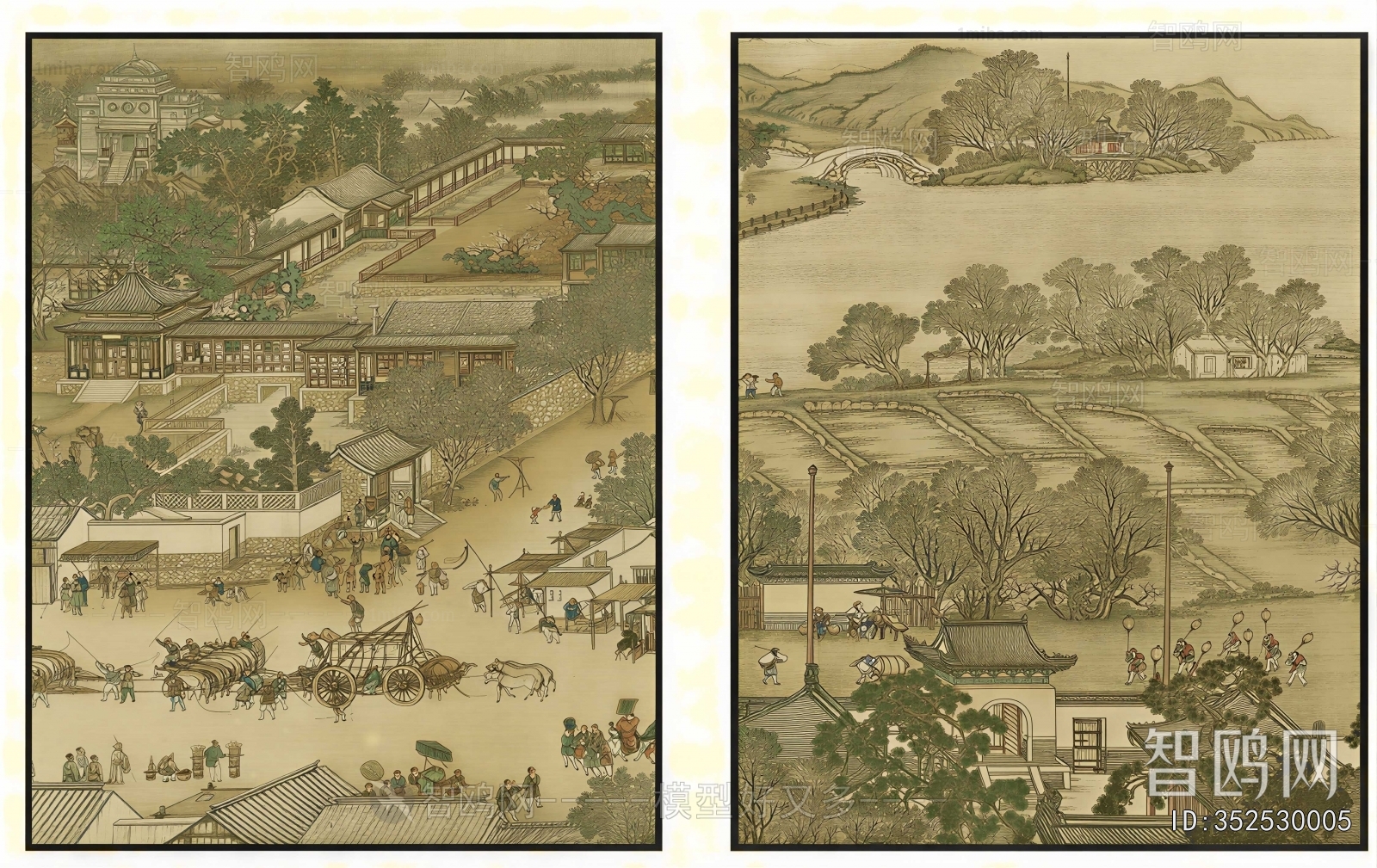 New Chinese Style Painting