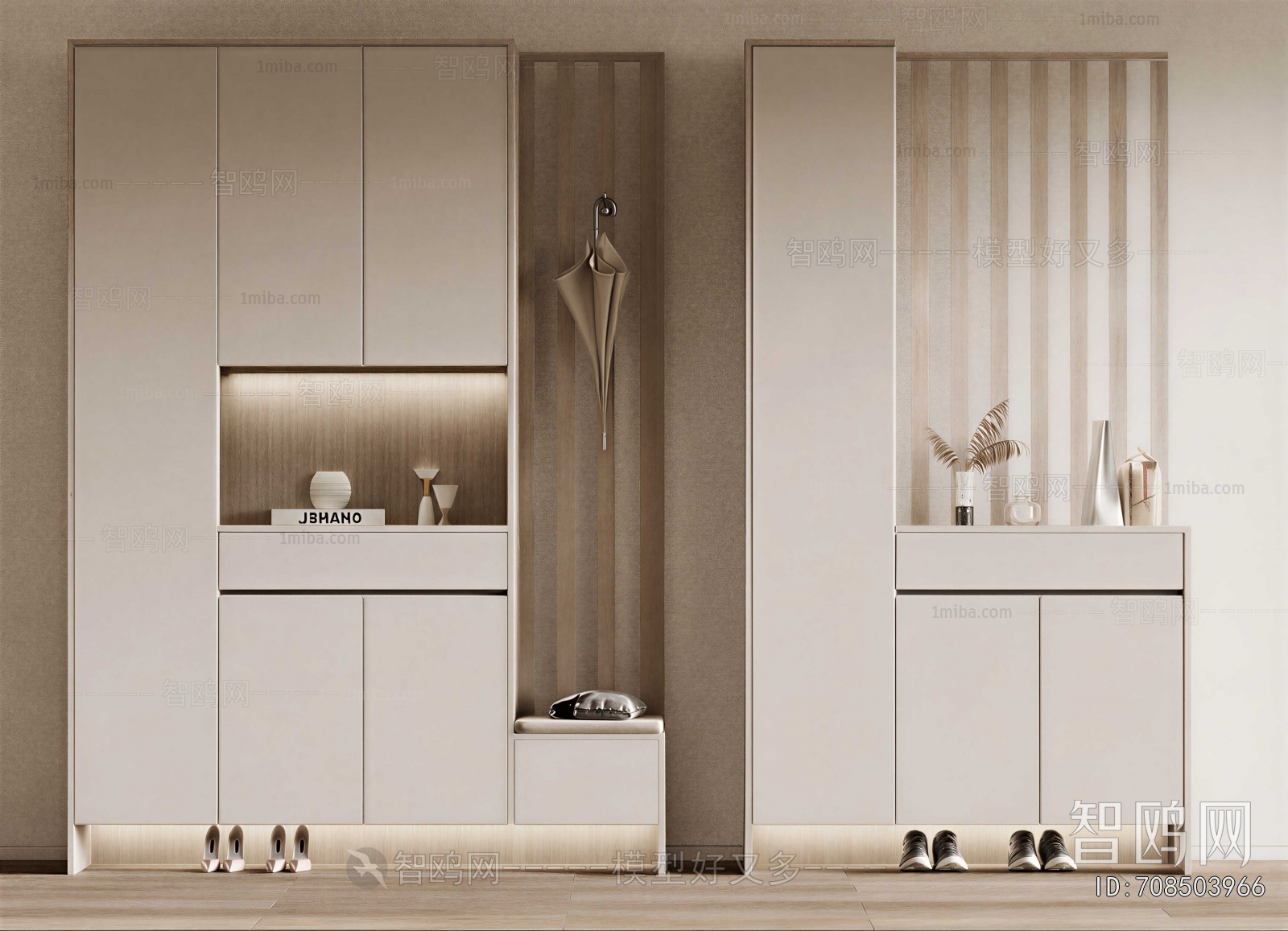 Modern Shoe Cabinet