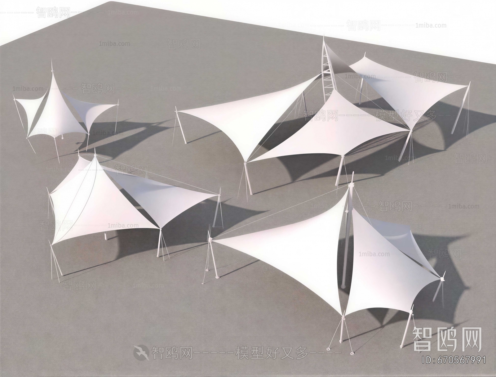 Modern Sunshade/Canopy/Tensioning Film