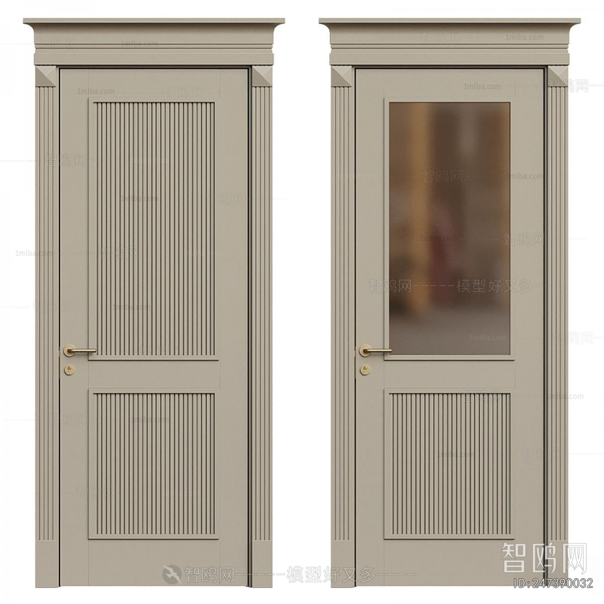 Modern Single Door