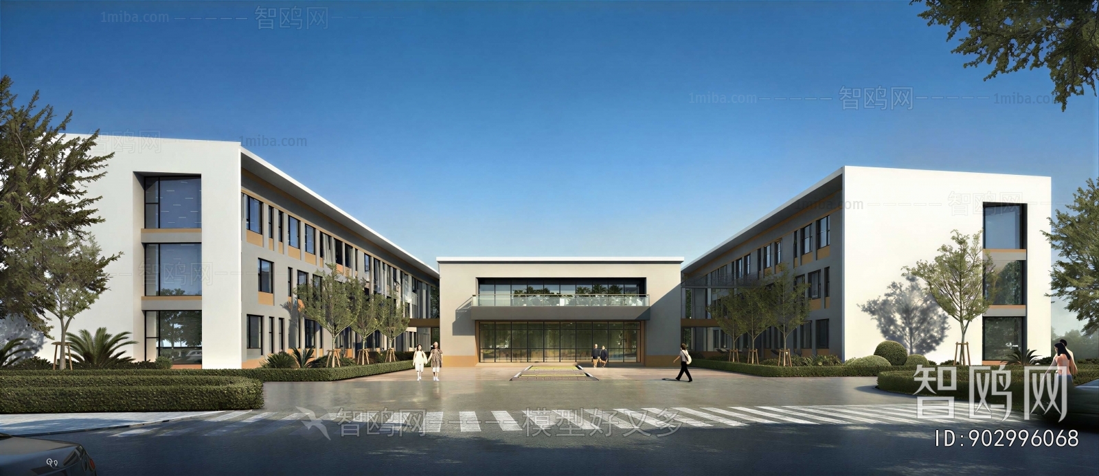 Modern Building Appearance