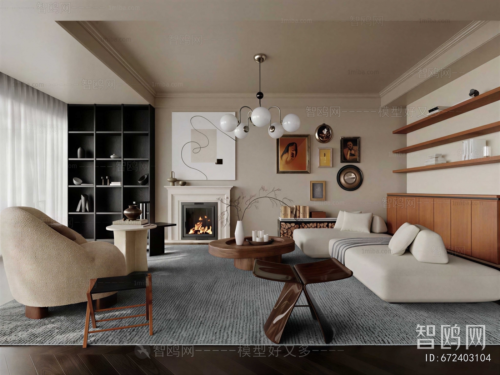 French Style A Living Room