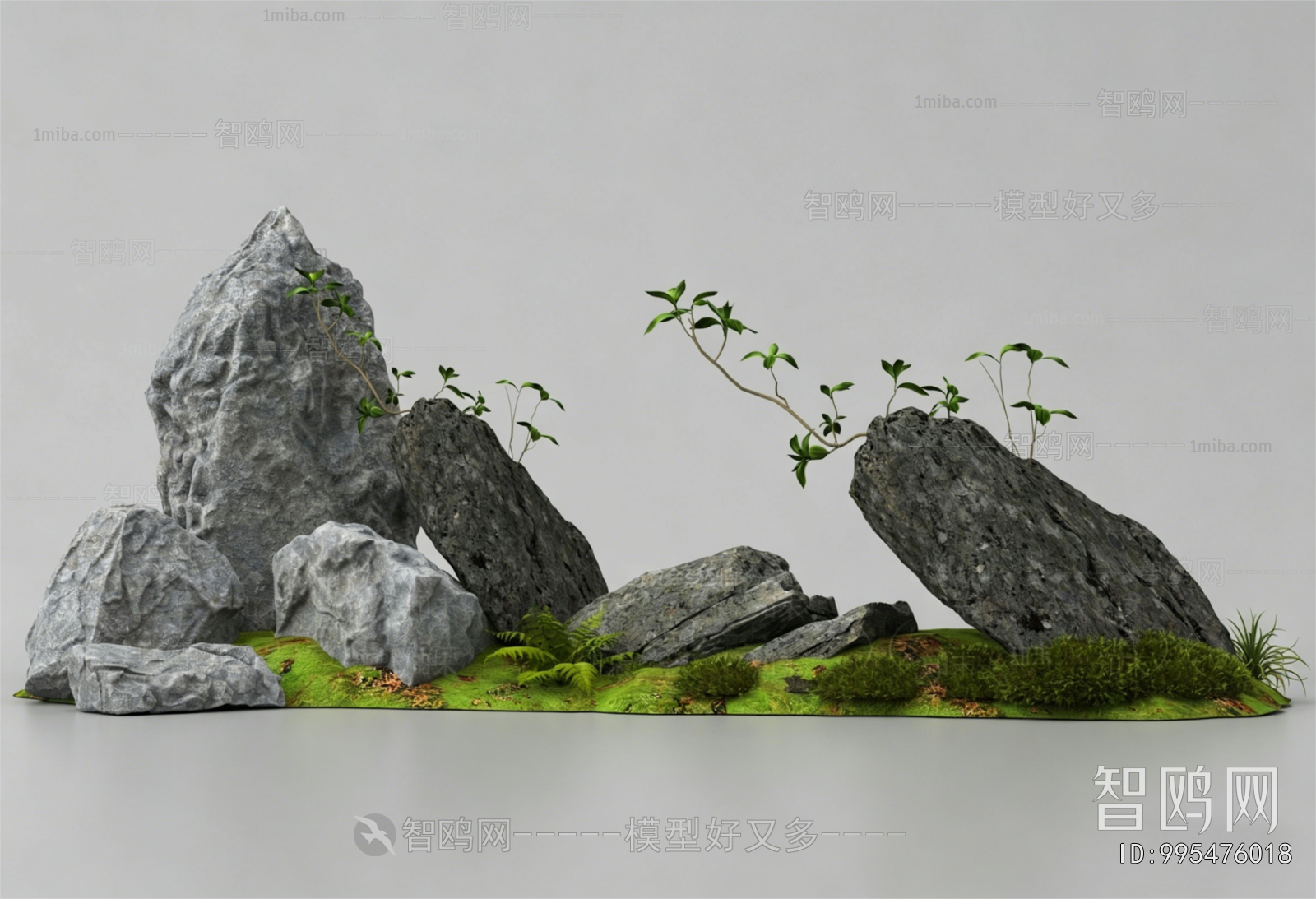 Modern Rockery Waterscape