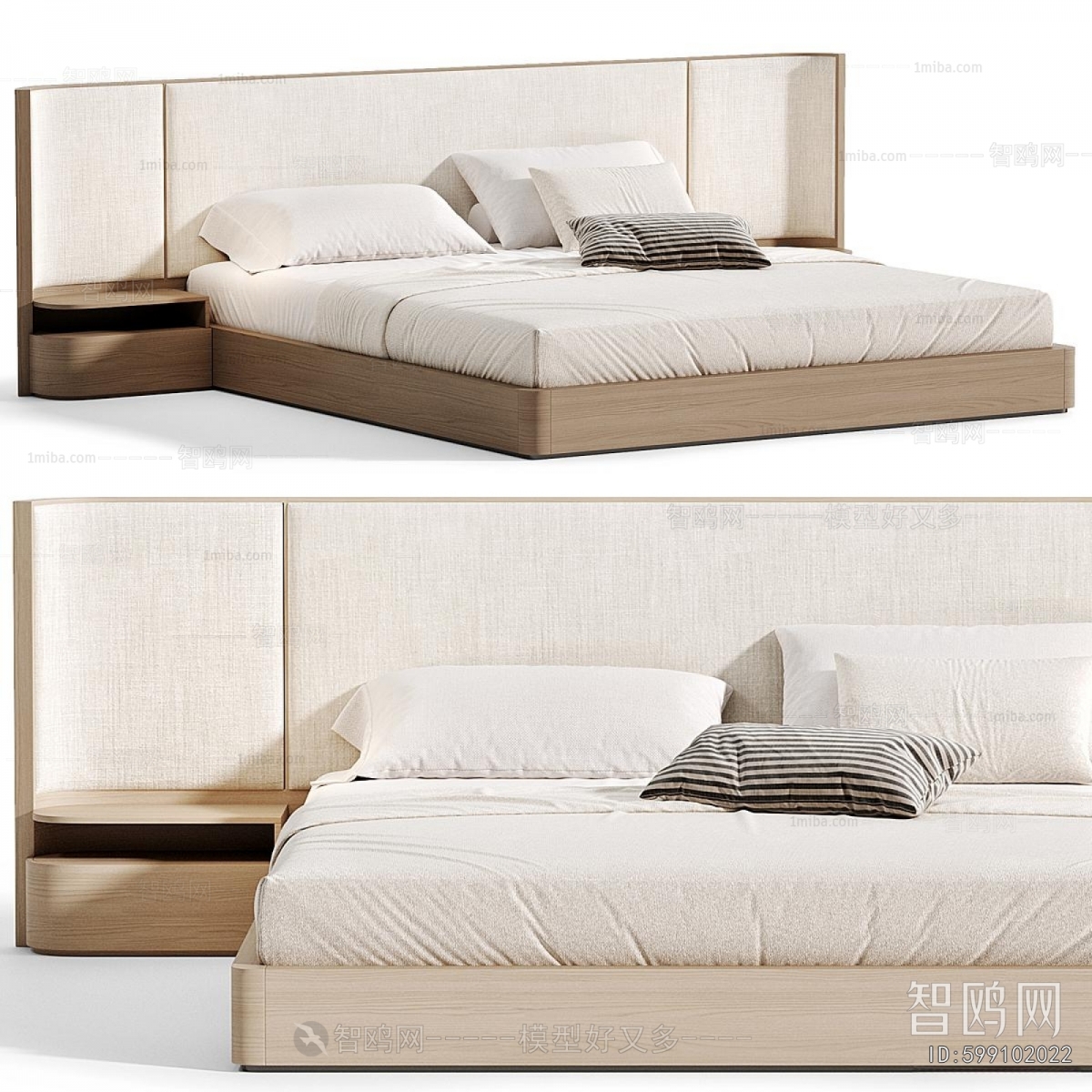 Modern Double Bed