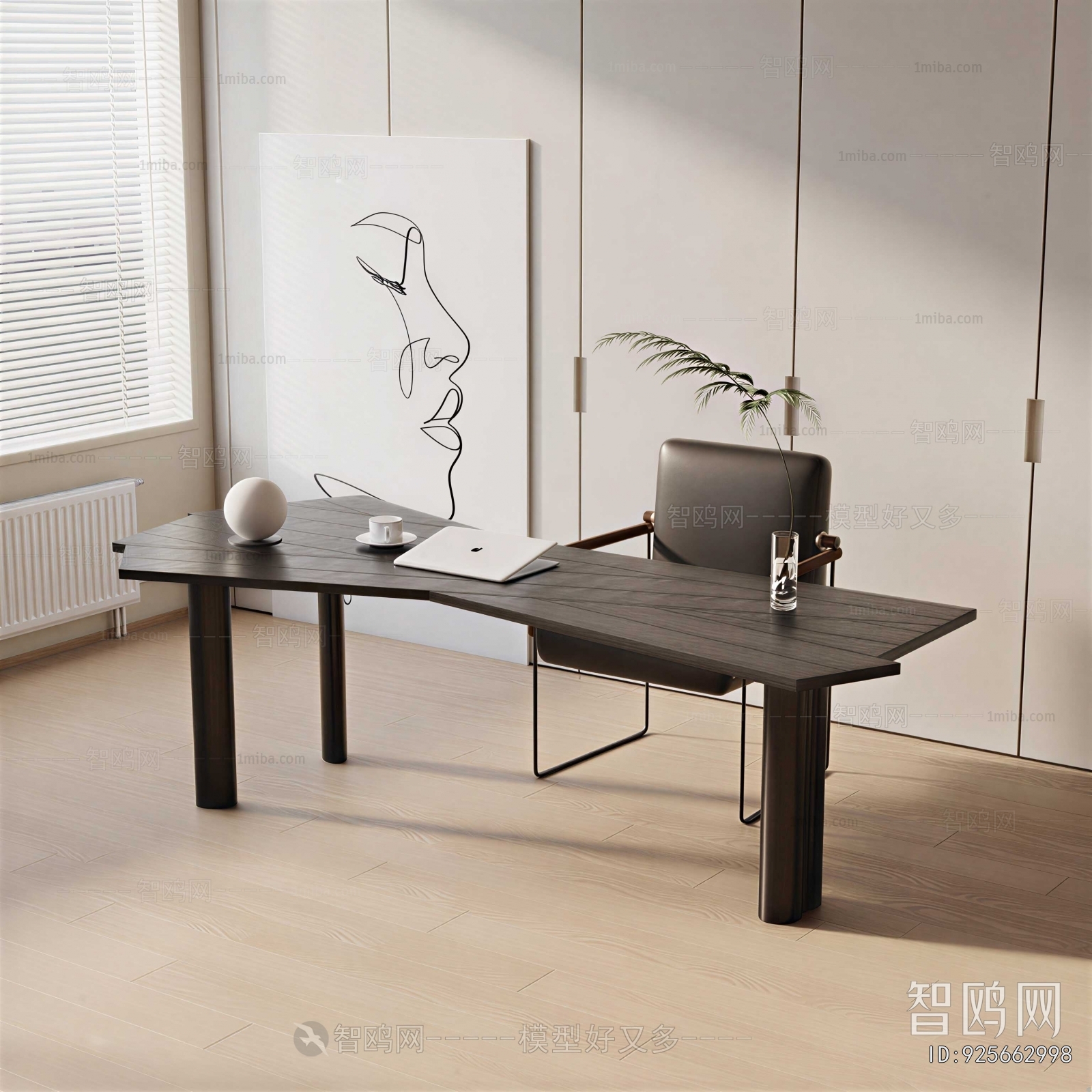 Modern Computer Desk And Chair