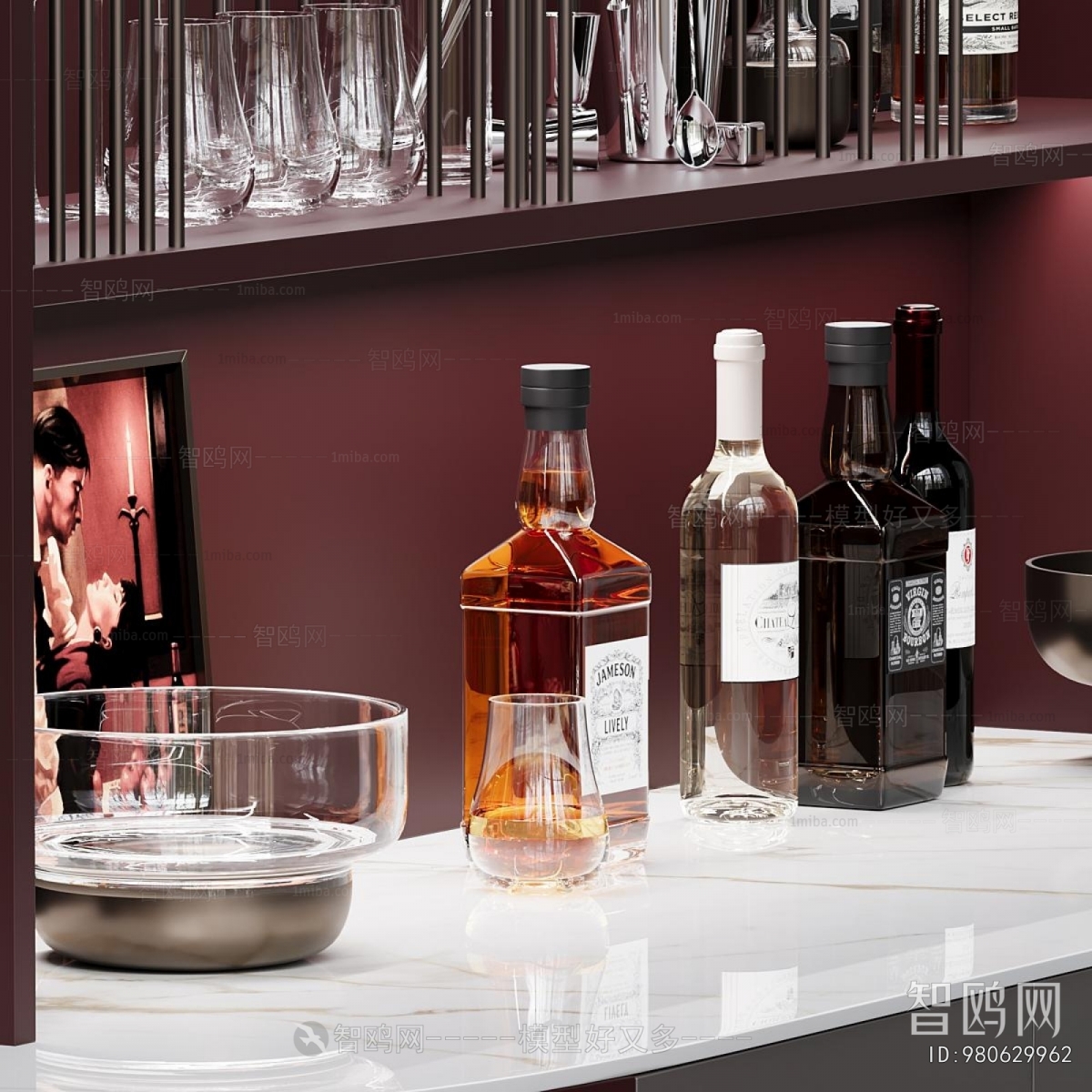 Modern Counter Bar