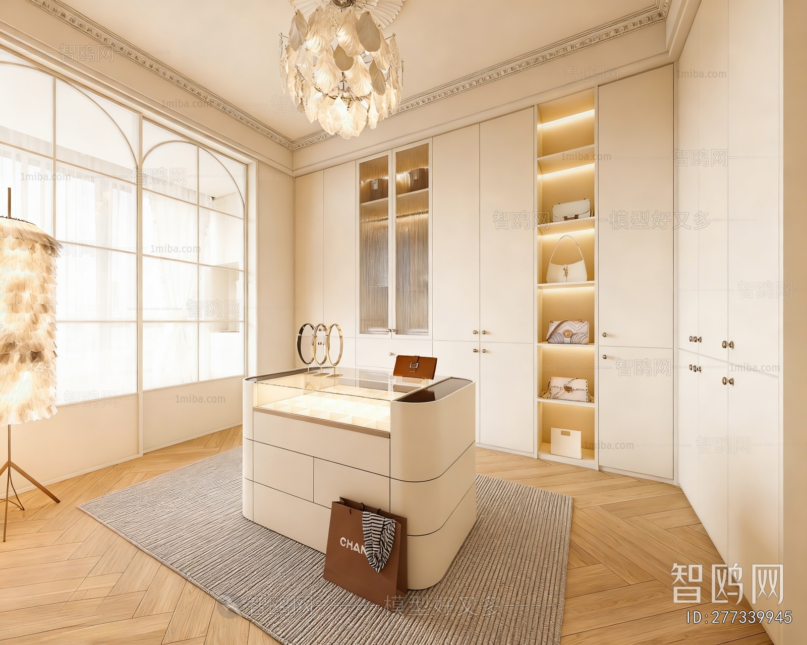 Modern Clothes Storage Area