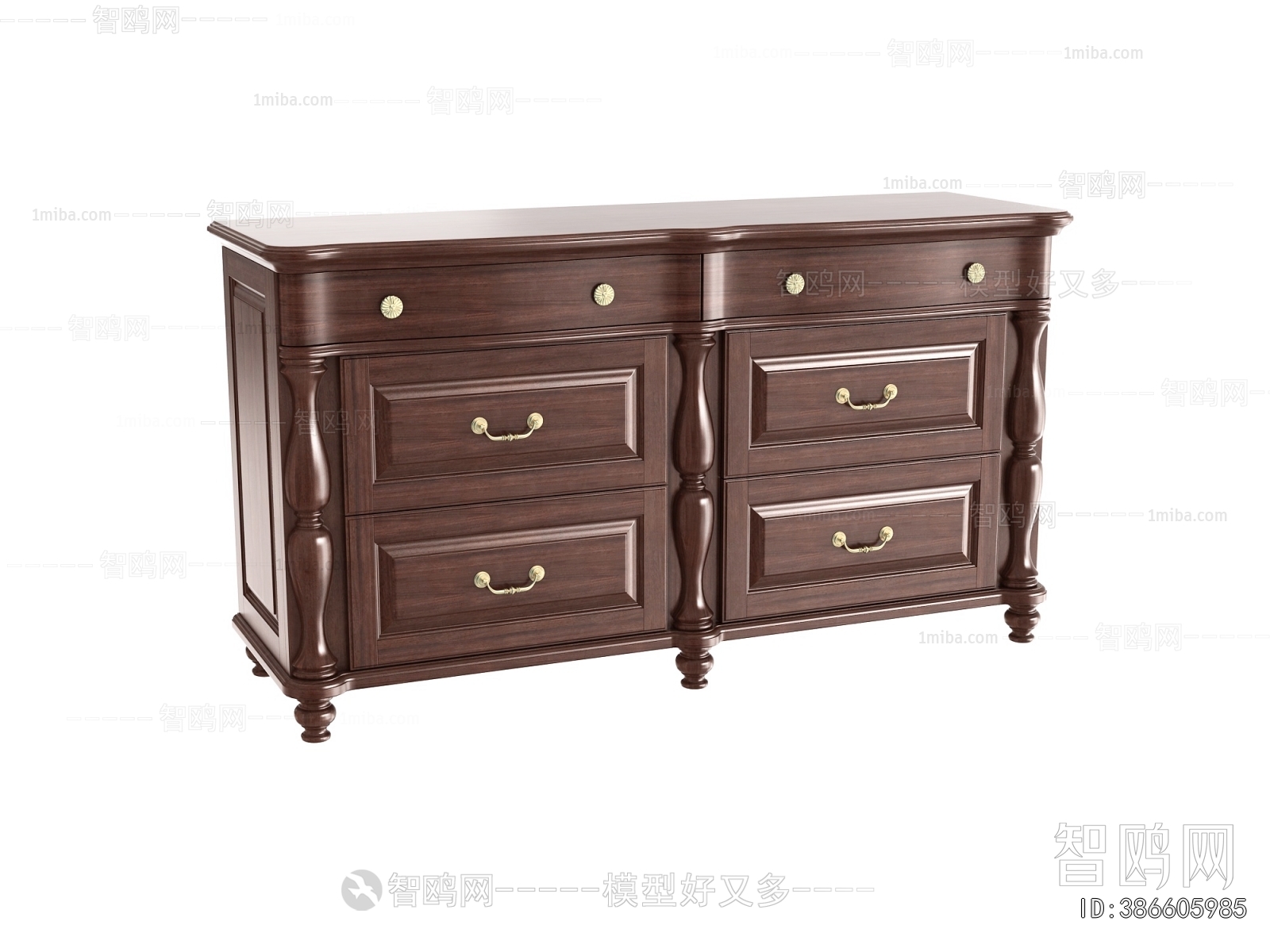 French Style Side Cabinet