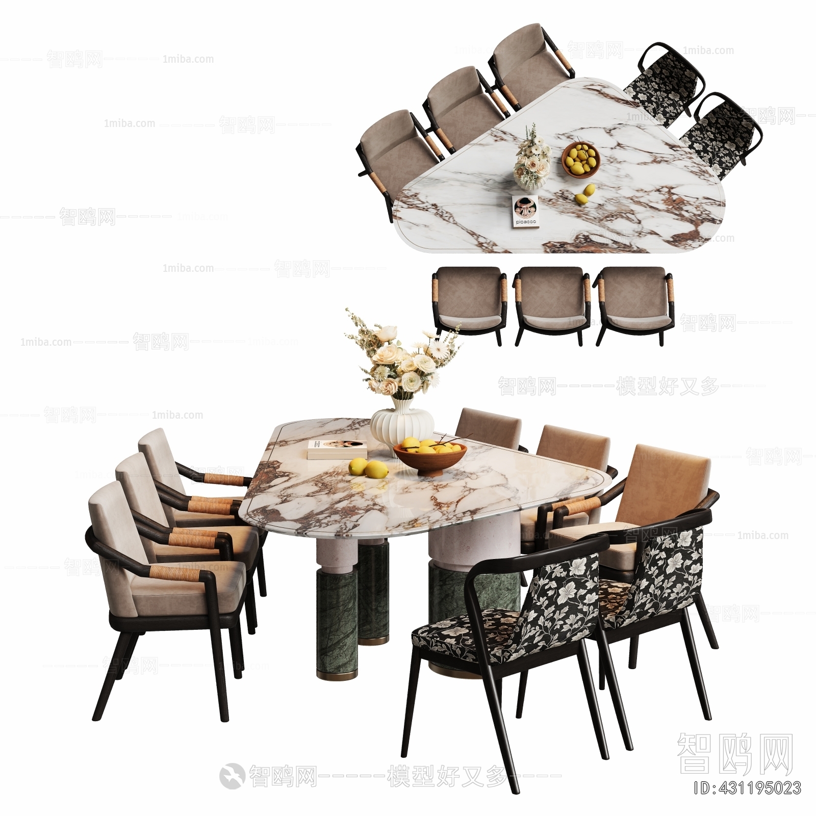 Modern Dining Table And Chairs