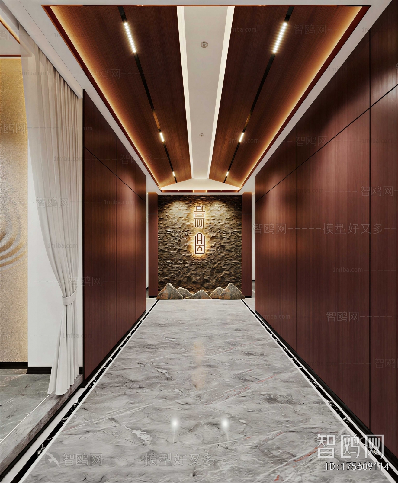 New Chinese Style Corridor/elevator Hall