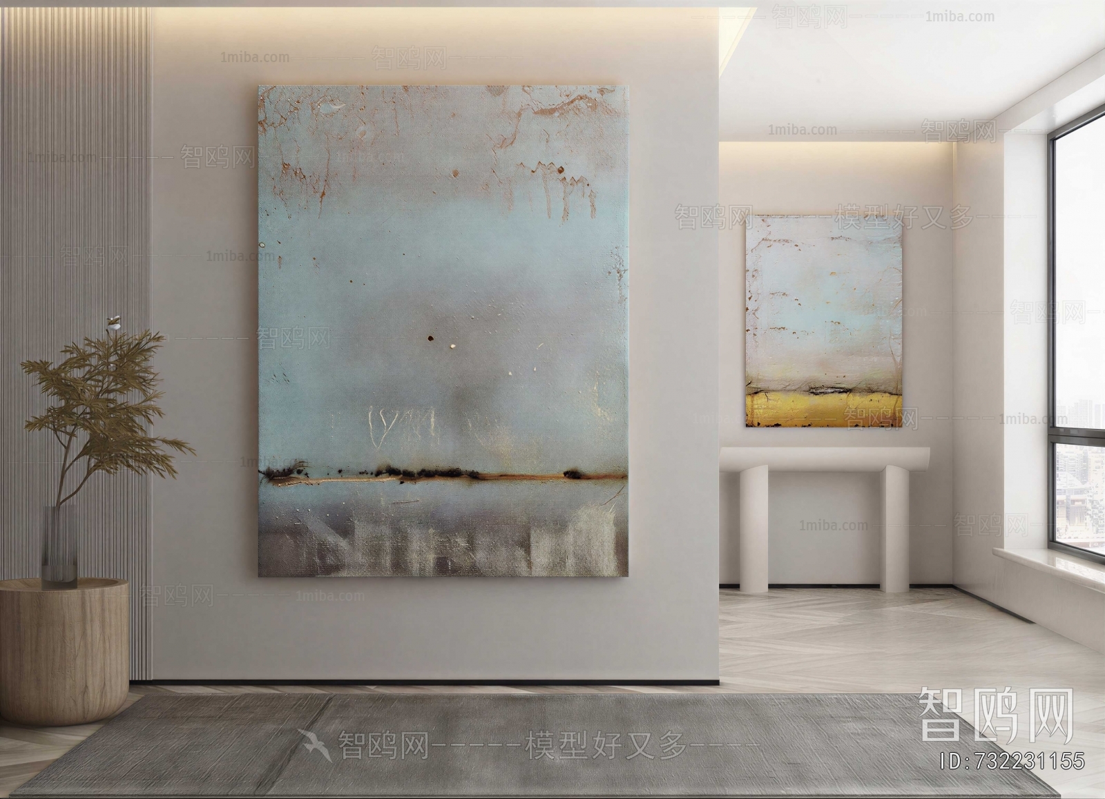 Wabi-sabi Style Painting