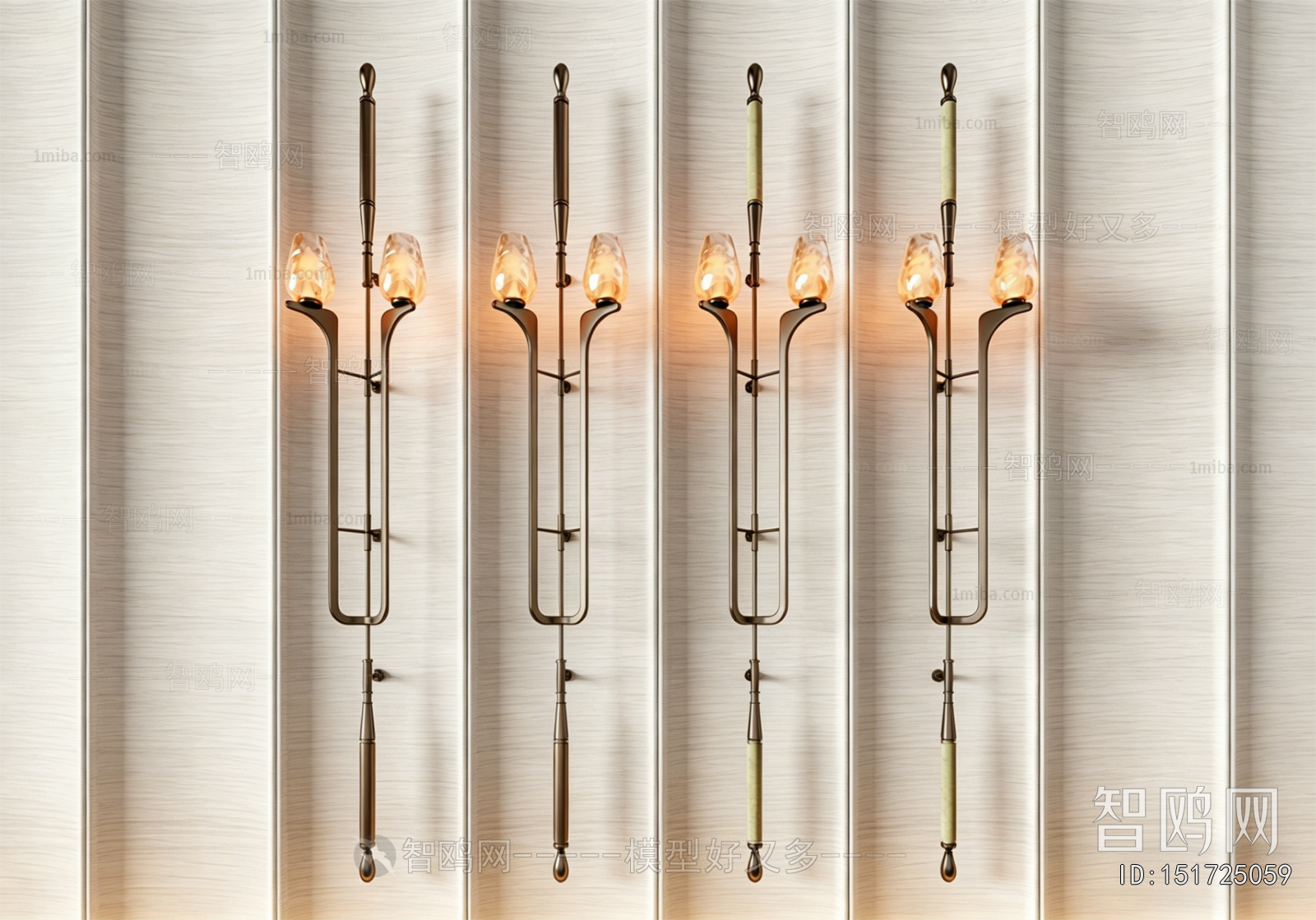 New Chinese Style Wall Lamp