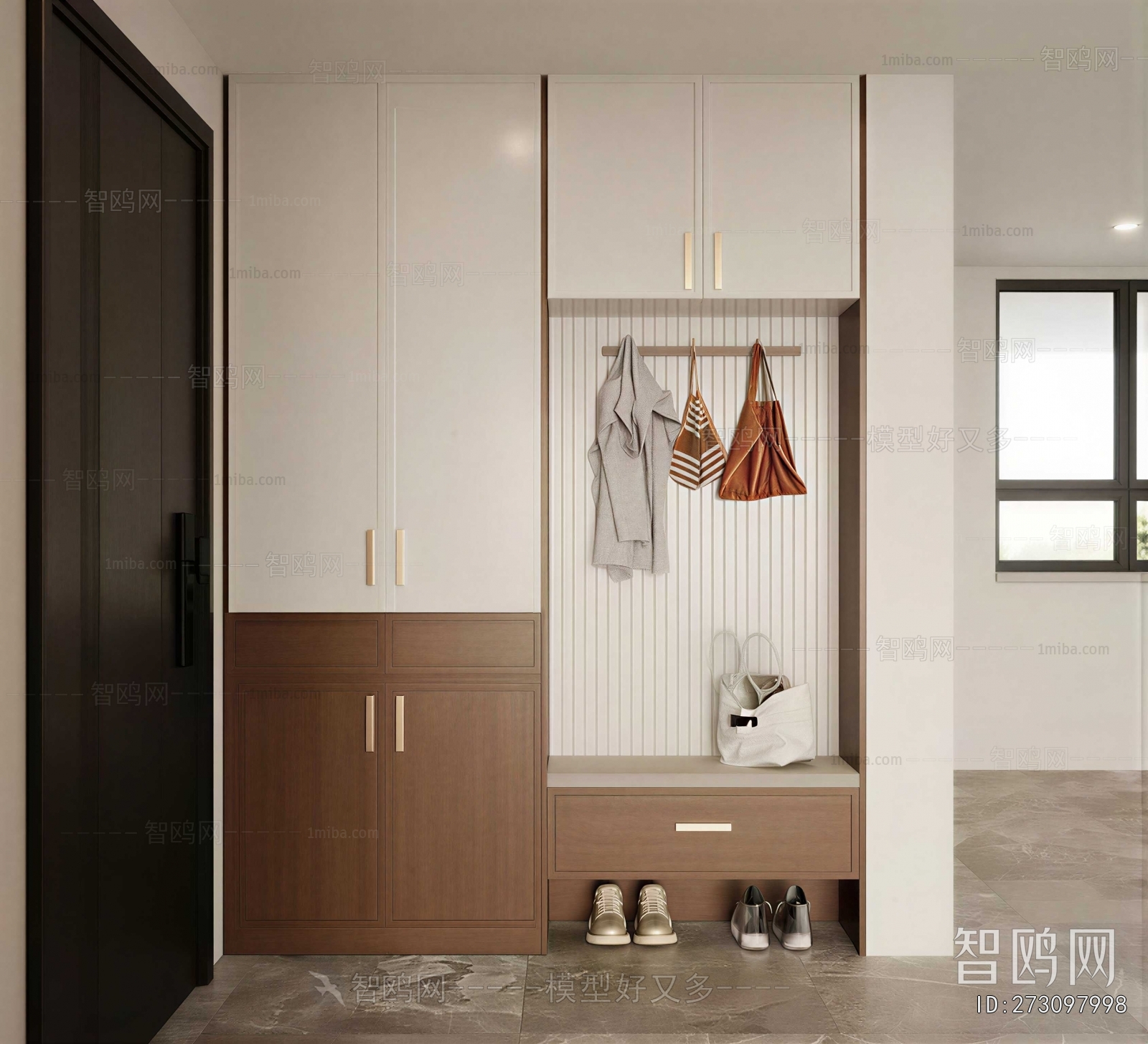 Modern Shoe Cabinet
