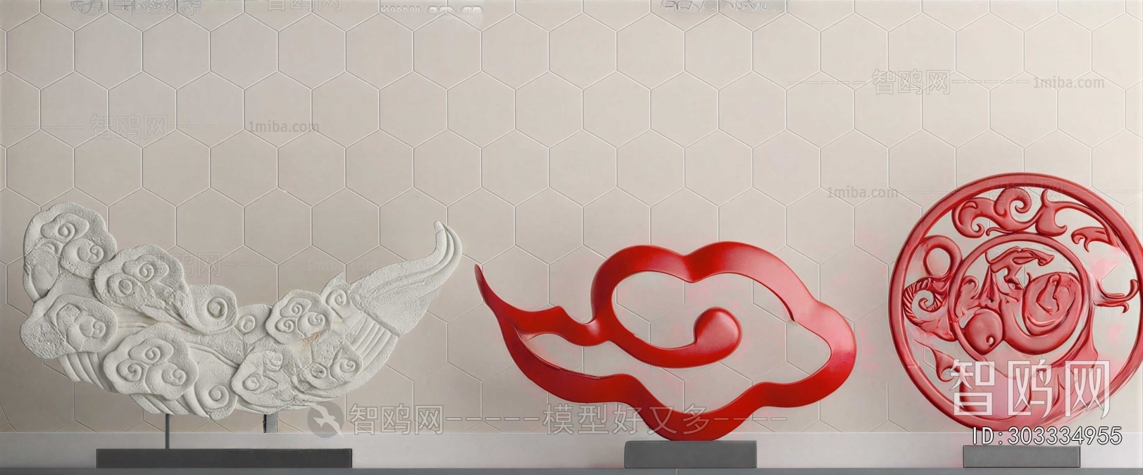 New Chinese Style Decorative Set