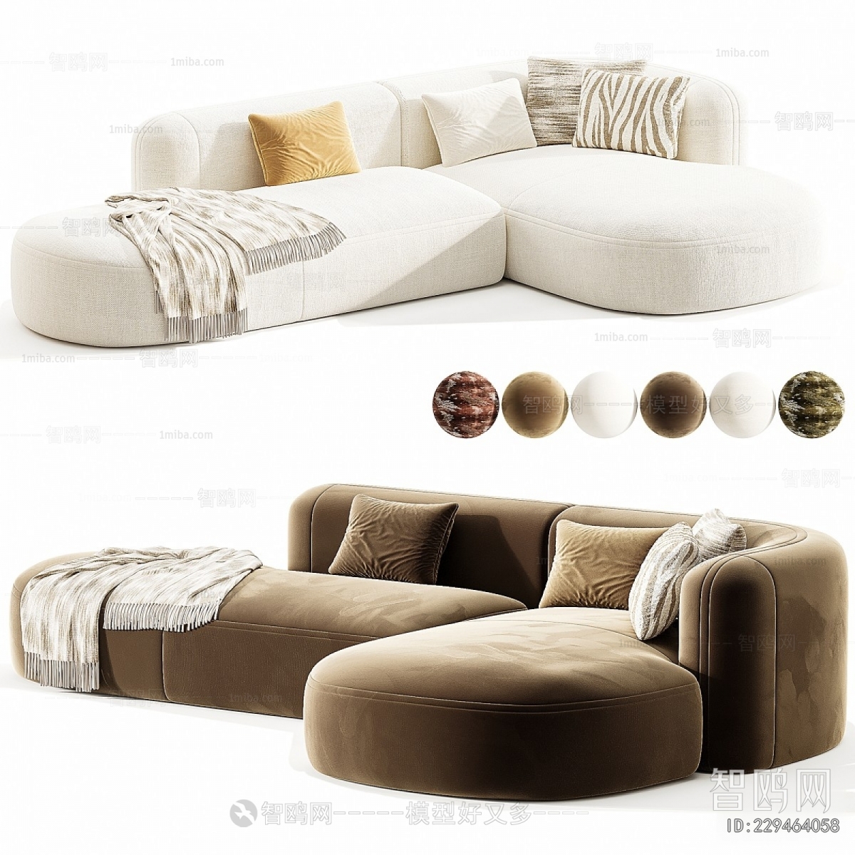 Modern Multi Person Sofa