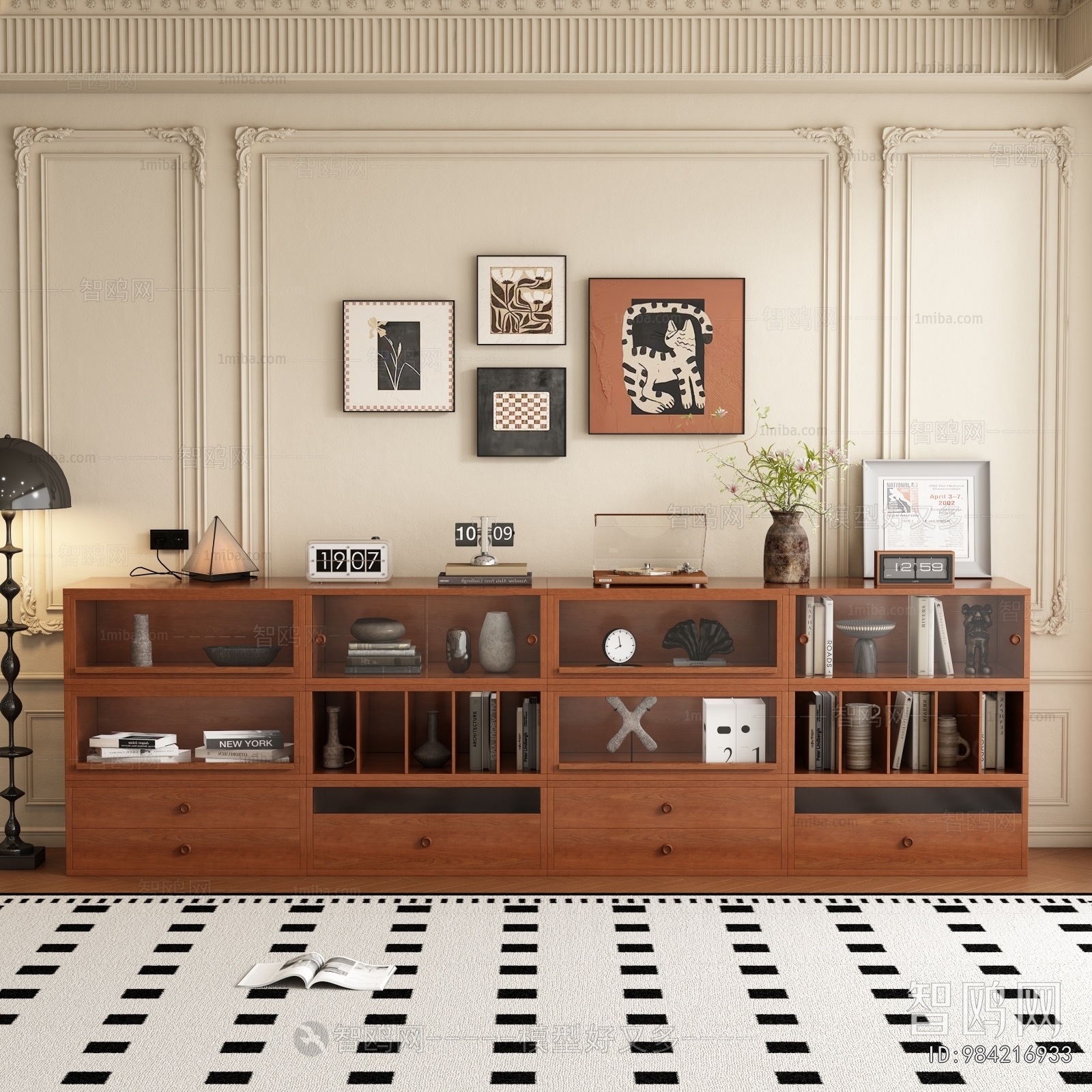 Modern Decorative Cabinet