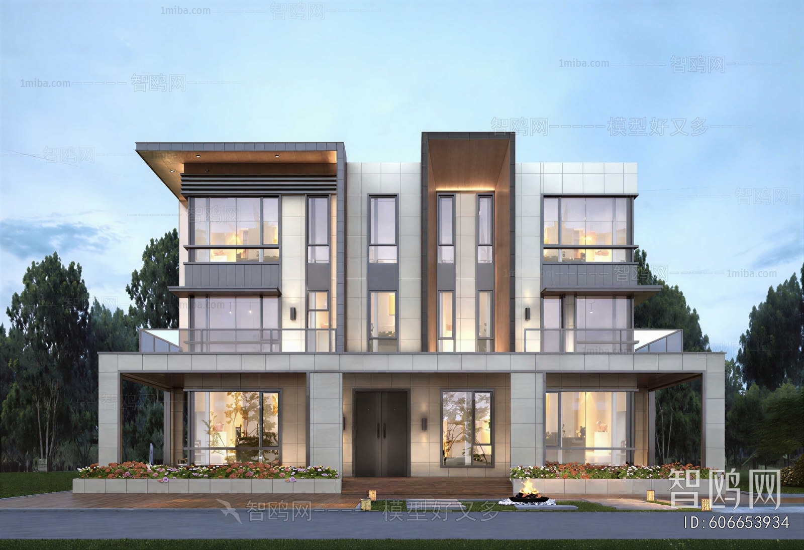 New Chinese Style Detached Villa