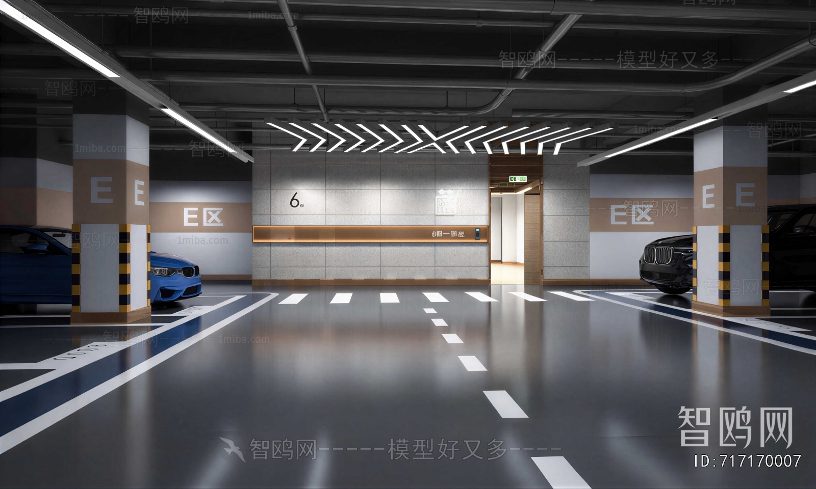 Modern Underground Garage