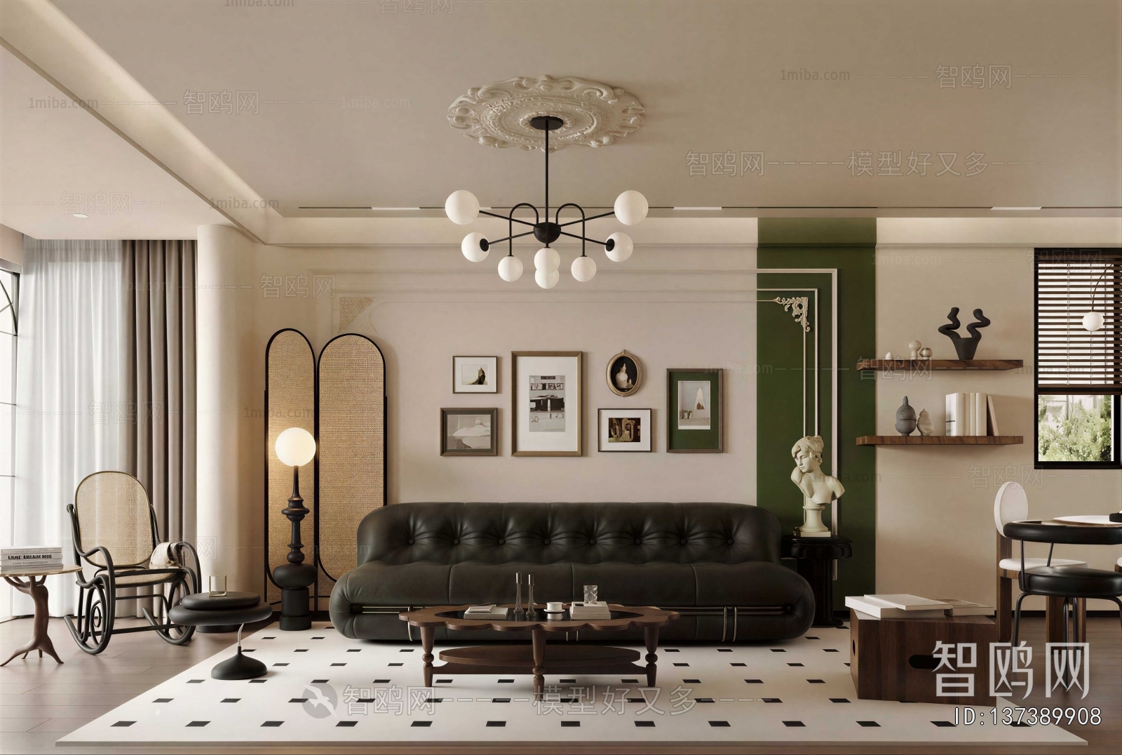 French Style A Living Room