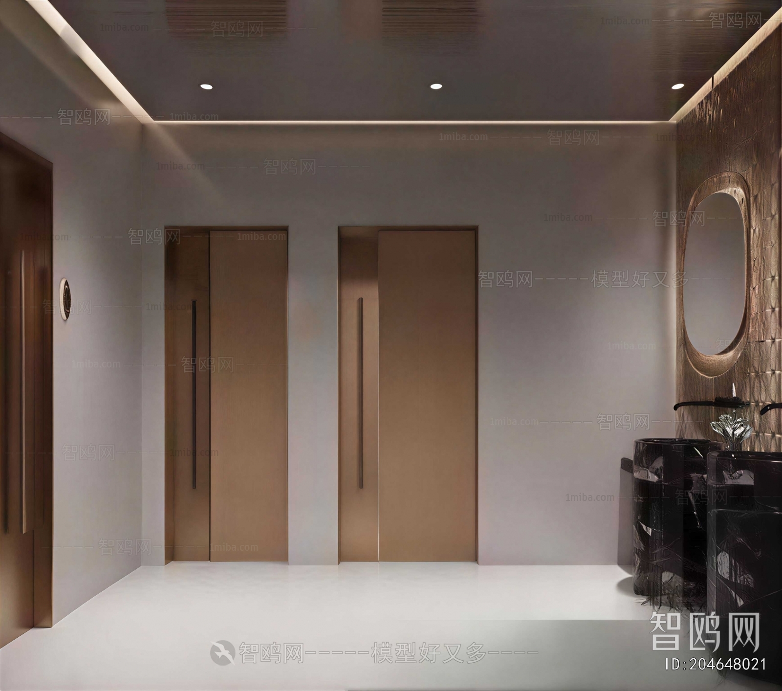 Modern Public Toilet