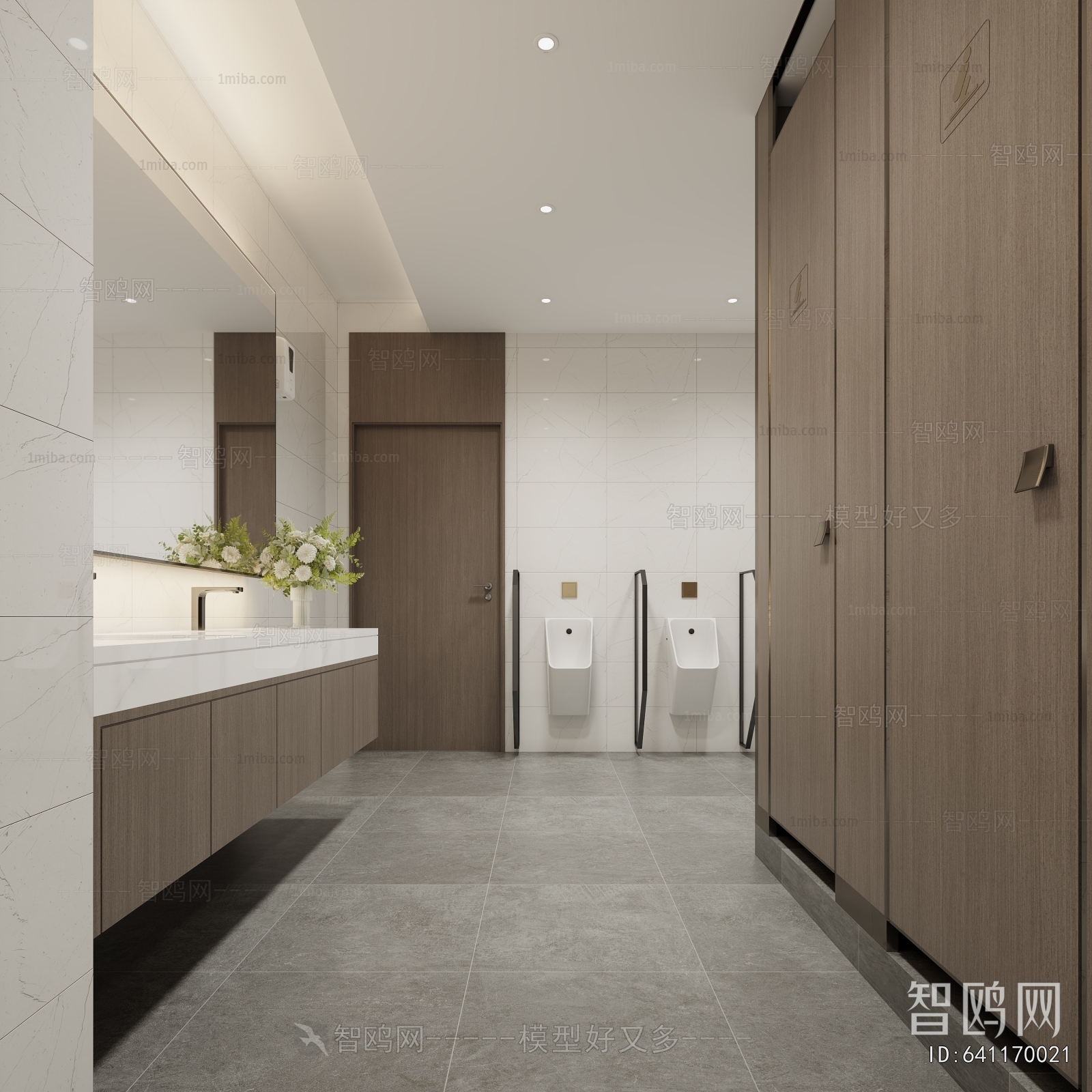 Modern Public Toilet