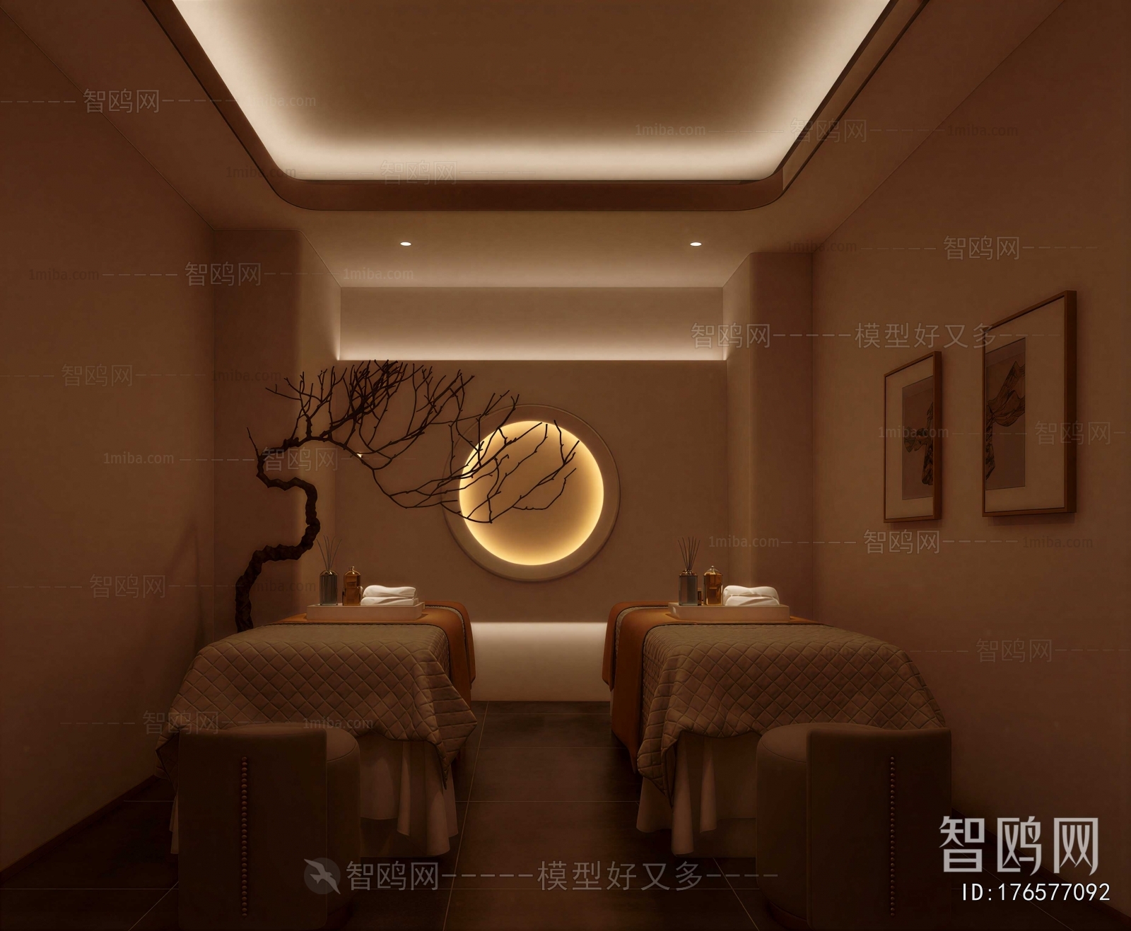 New Chinese Style Beauty Salon